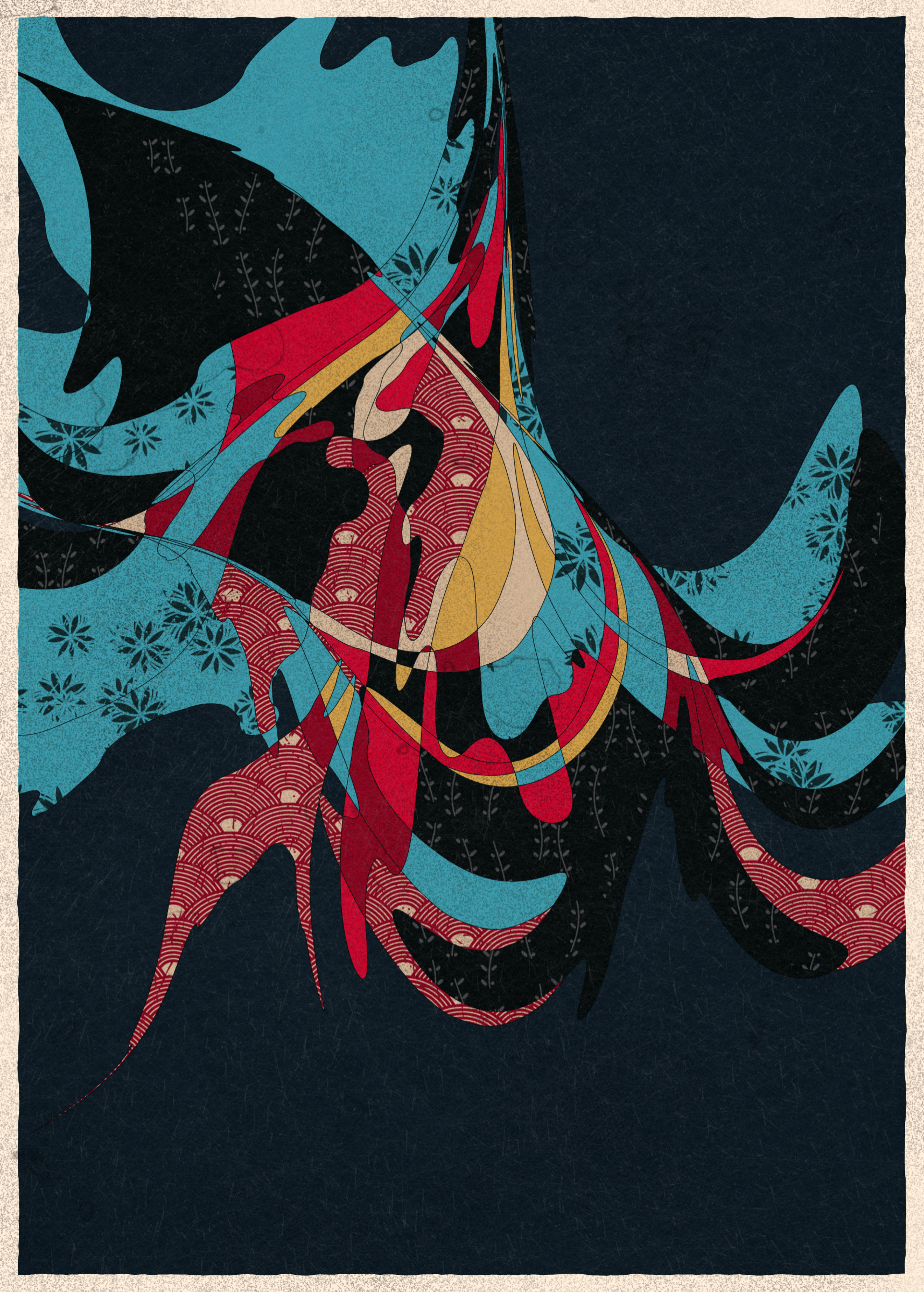 Art Blocks - Art Blocks v2 - Memories of Qilin #287 - NFT # 282000287