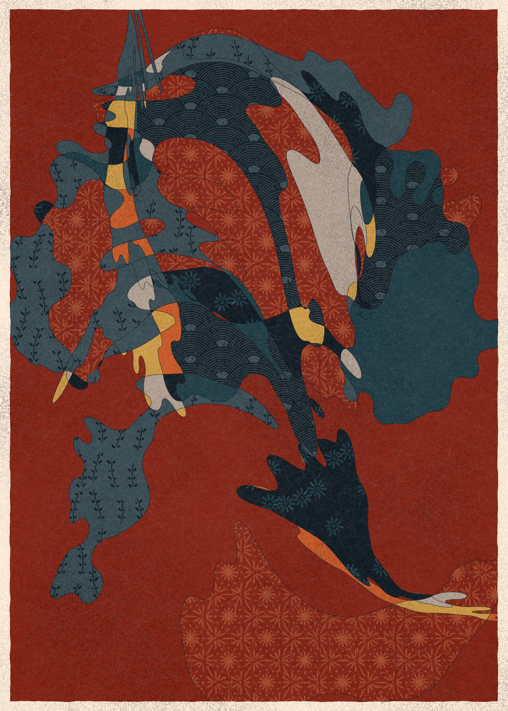 Art Blocks - Art Blocks v2 - Memories of Qilin #299 - NFT # 282000299