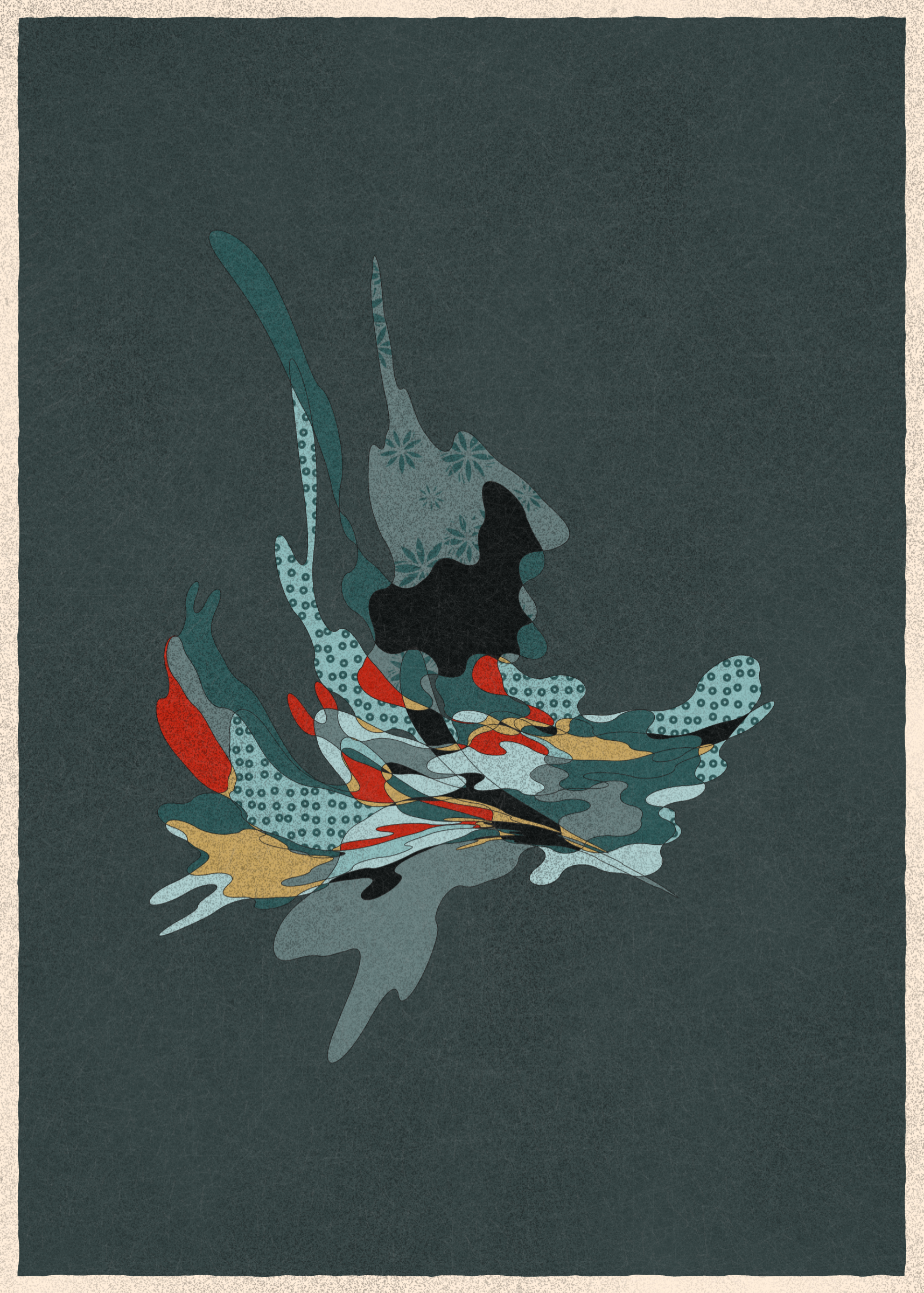 Art Blocks - Art Blocks v2 - Memories of Qilin #301 - NFT # 282000301