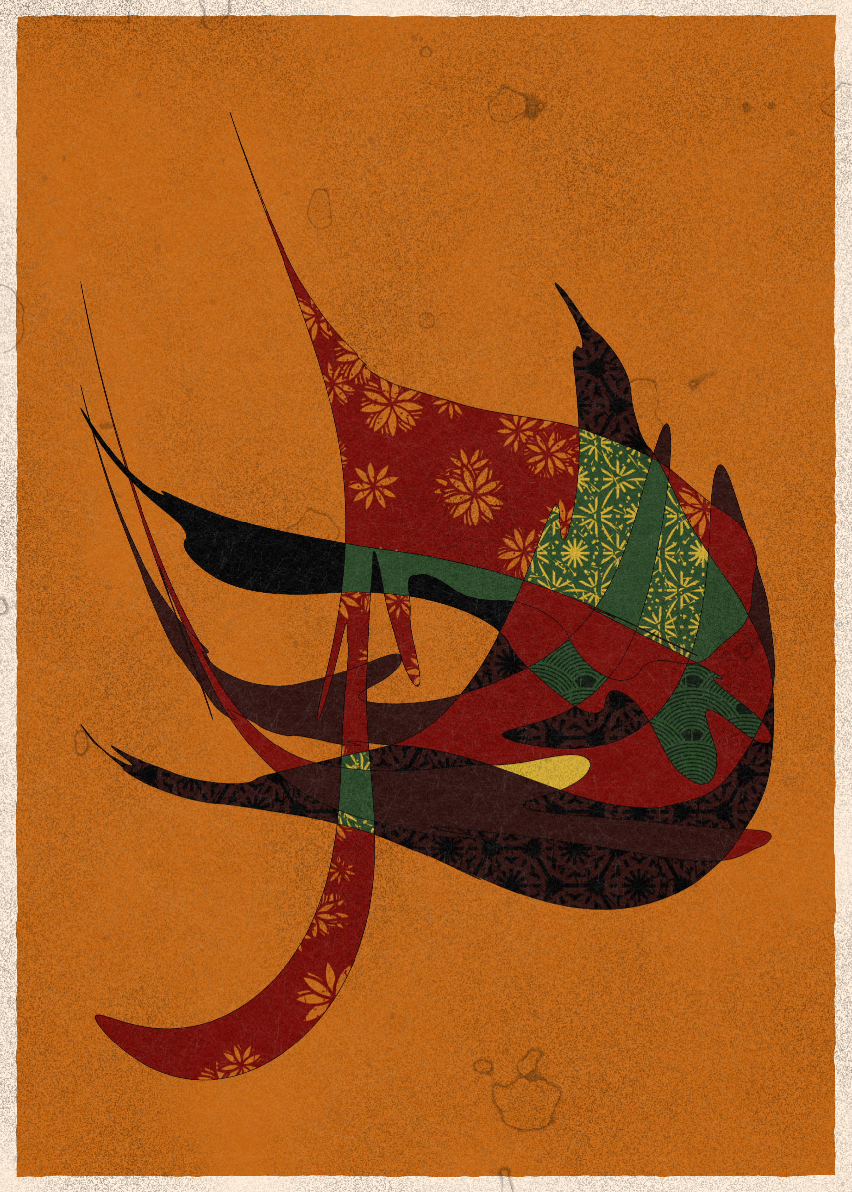 Art Blocks - Art Blocks v2 - Memories of Qilin #302 - NFT # 282000302