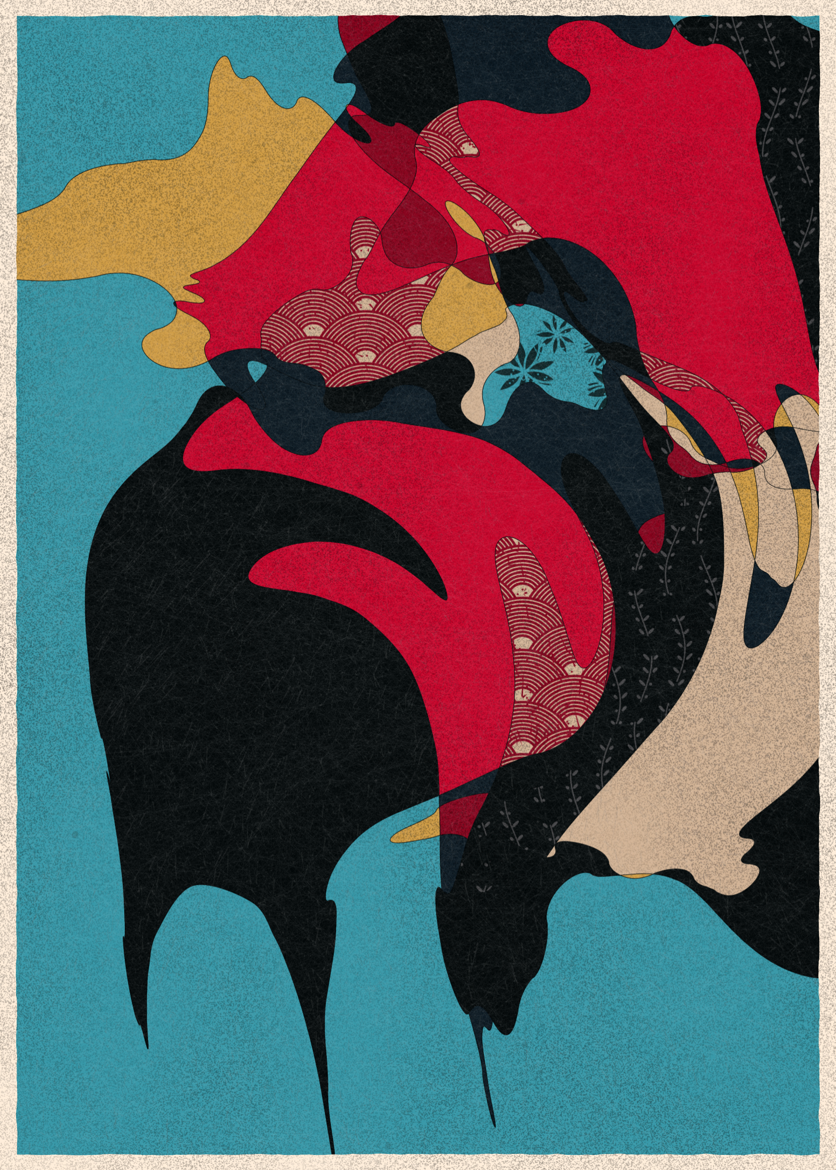 Art Blocks - Art Blocks v2 - Memories of Qilin #304 - NFT # 282000304