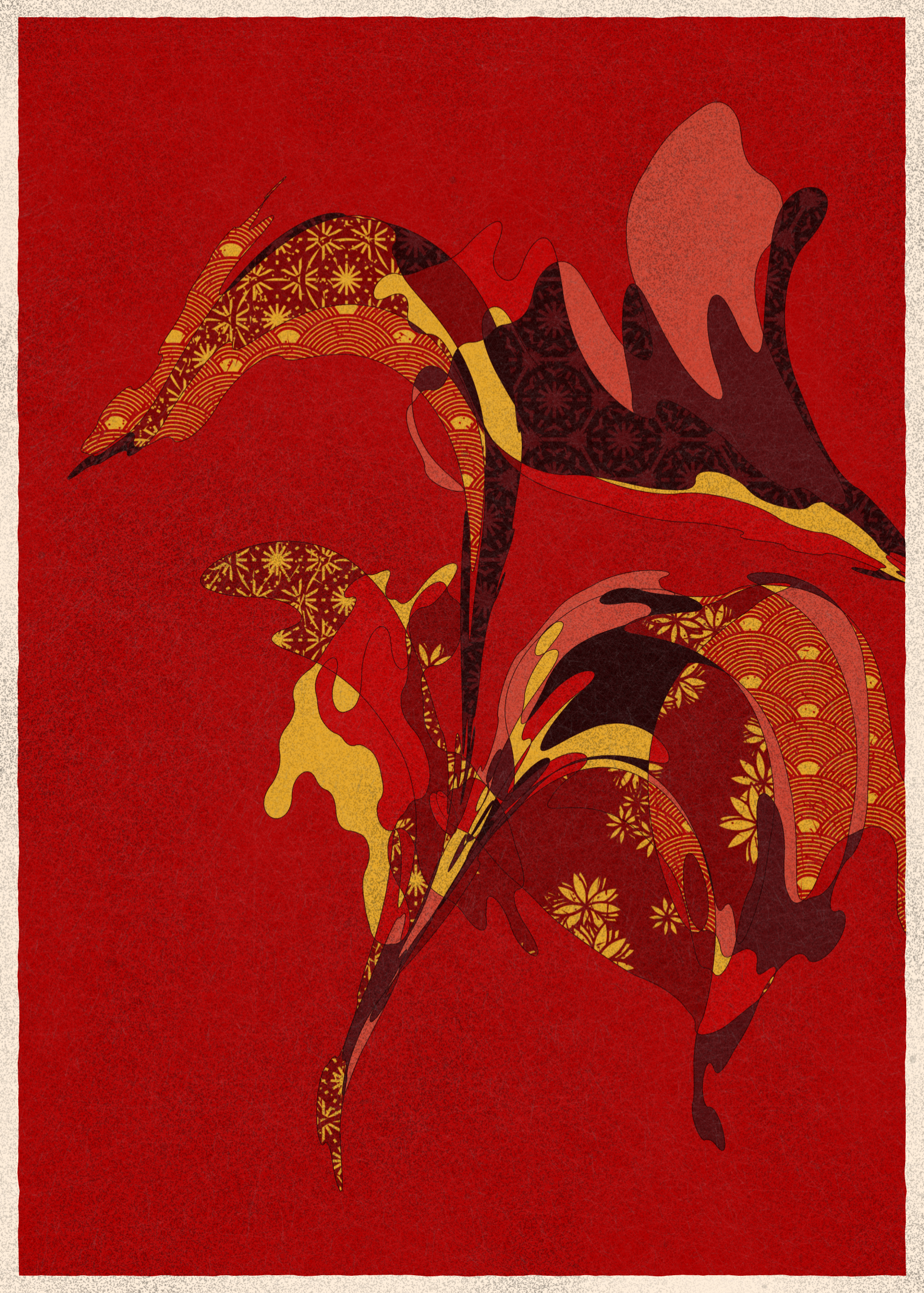 Art Blocks - Art Blocks v2 - Memories of Qilin #307 - NFT # 282000307