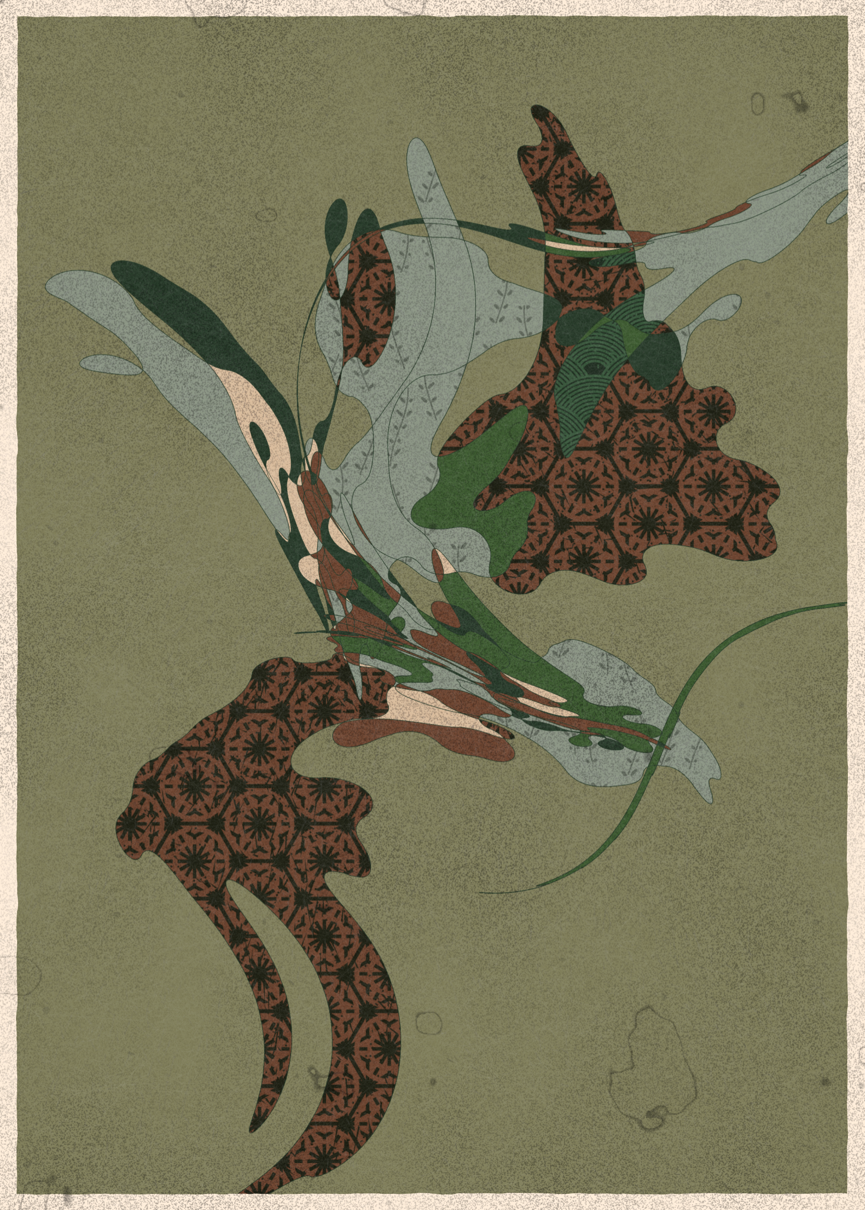 Art Blocks - Art Blocks v2 - Memories of Qilin #325 - NFT # 282000325