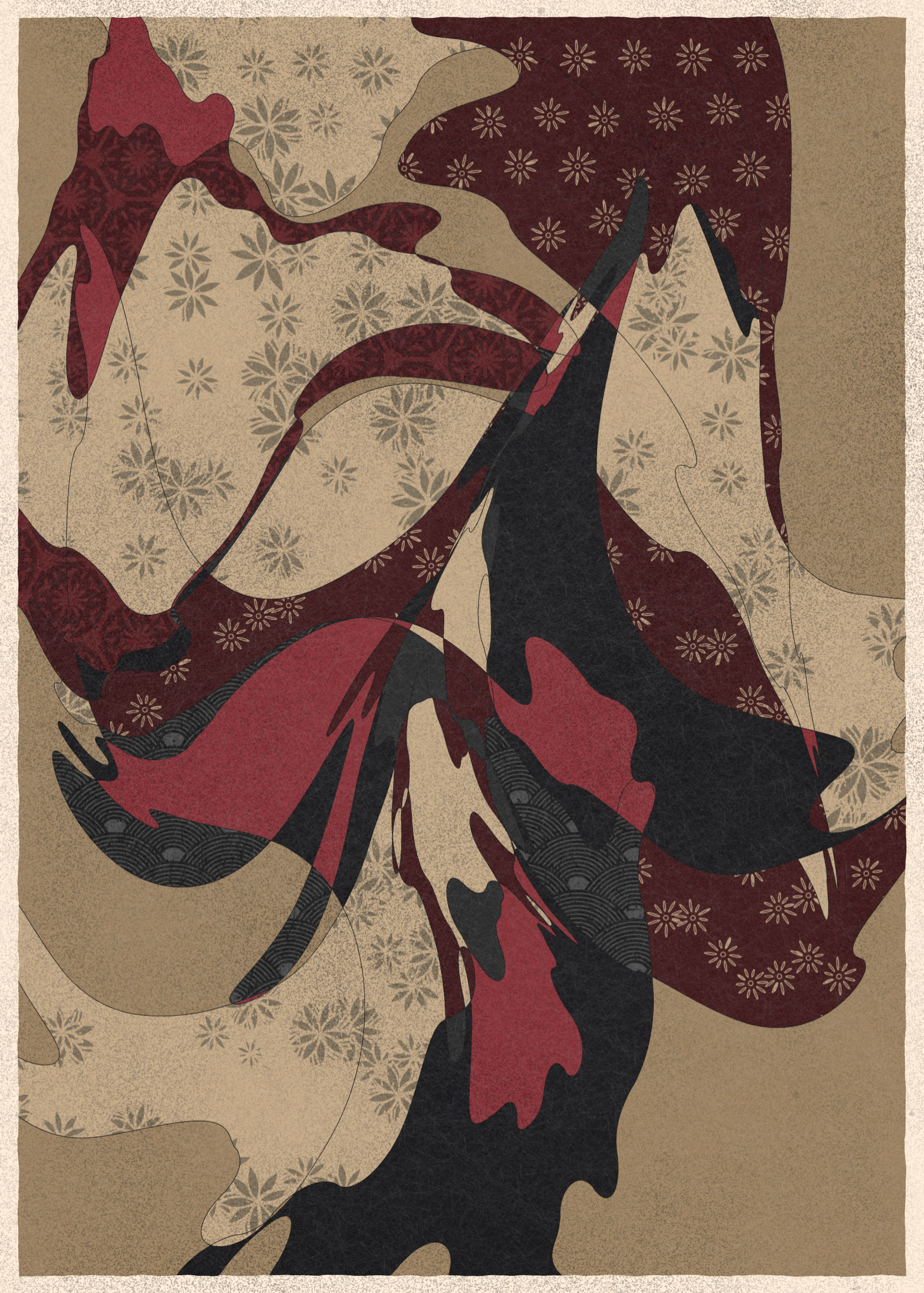 Art Blocks - Art Blocks v2 - Memories of Qilin #329 - NFT # 282000329