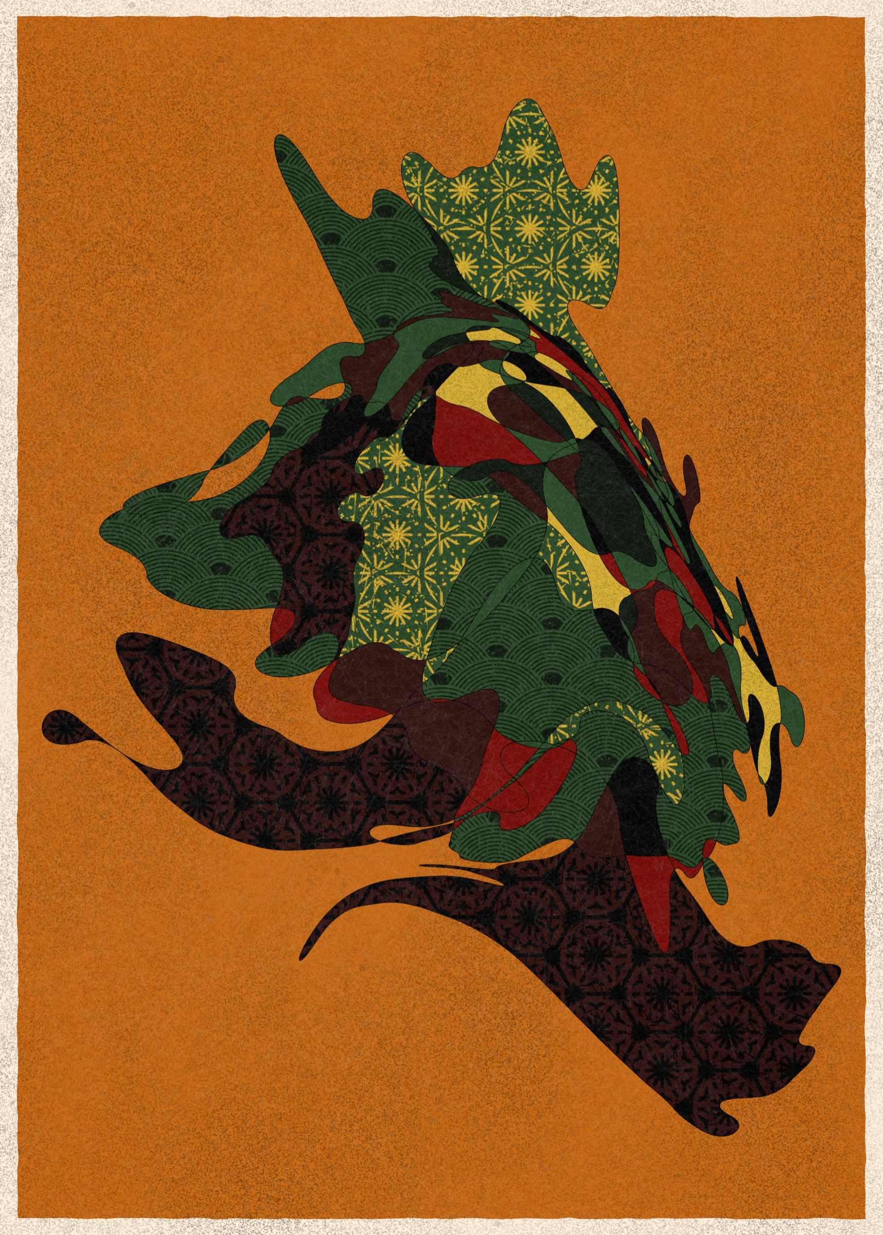 Art Blocks - Art Blocks v2 - Memories of Qilin #332 - NFT # 282000332