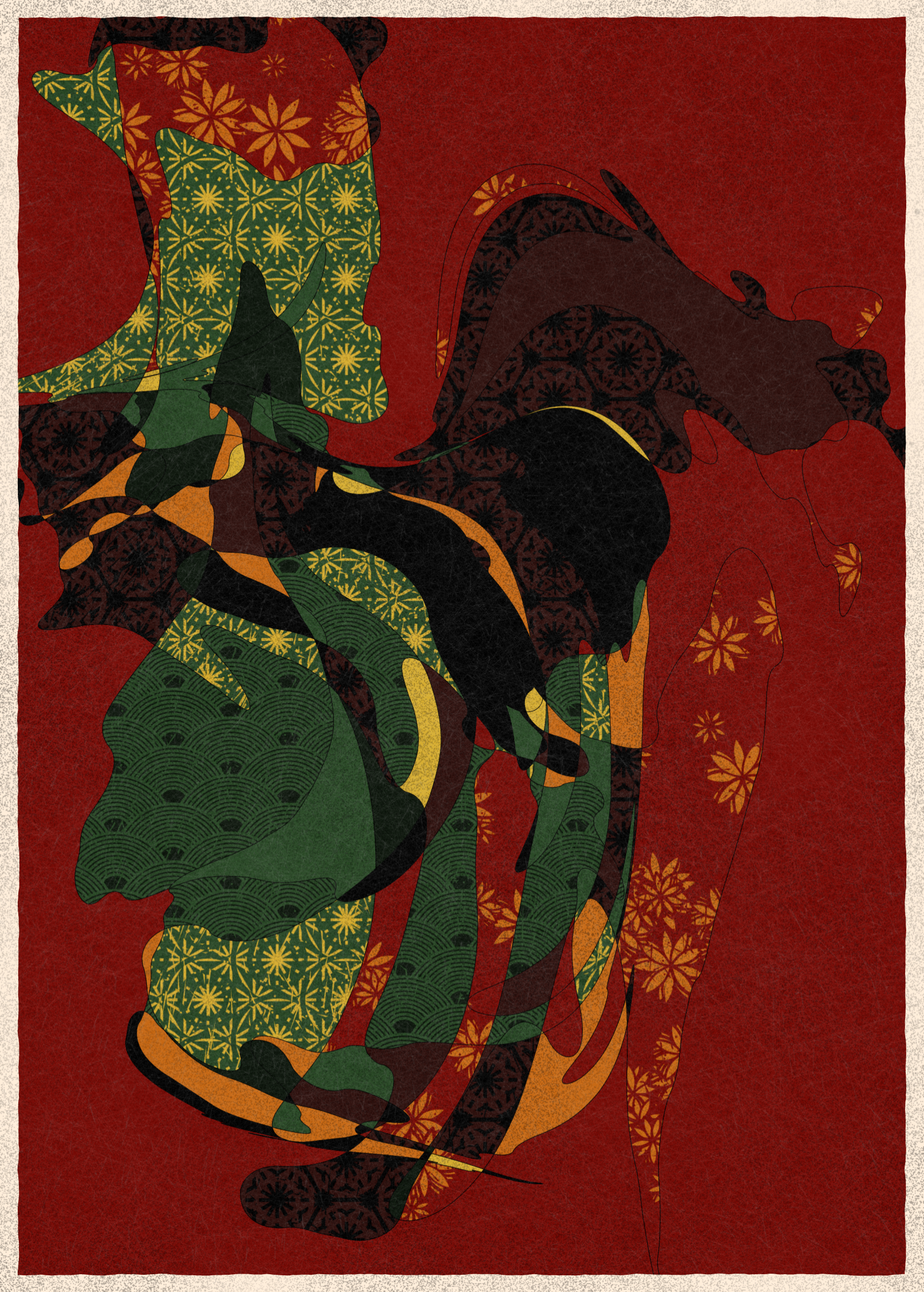 Art Blocks - Art Blocks v2 - Memories of Qilin #333 - NFT # 282000333