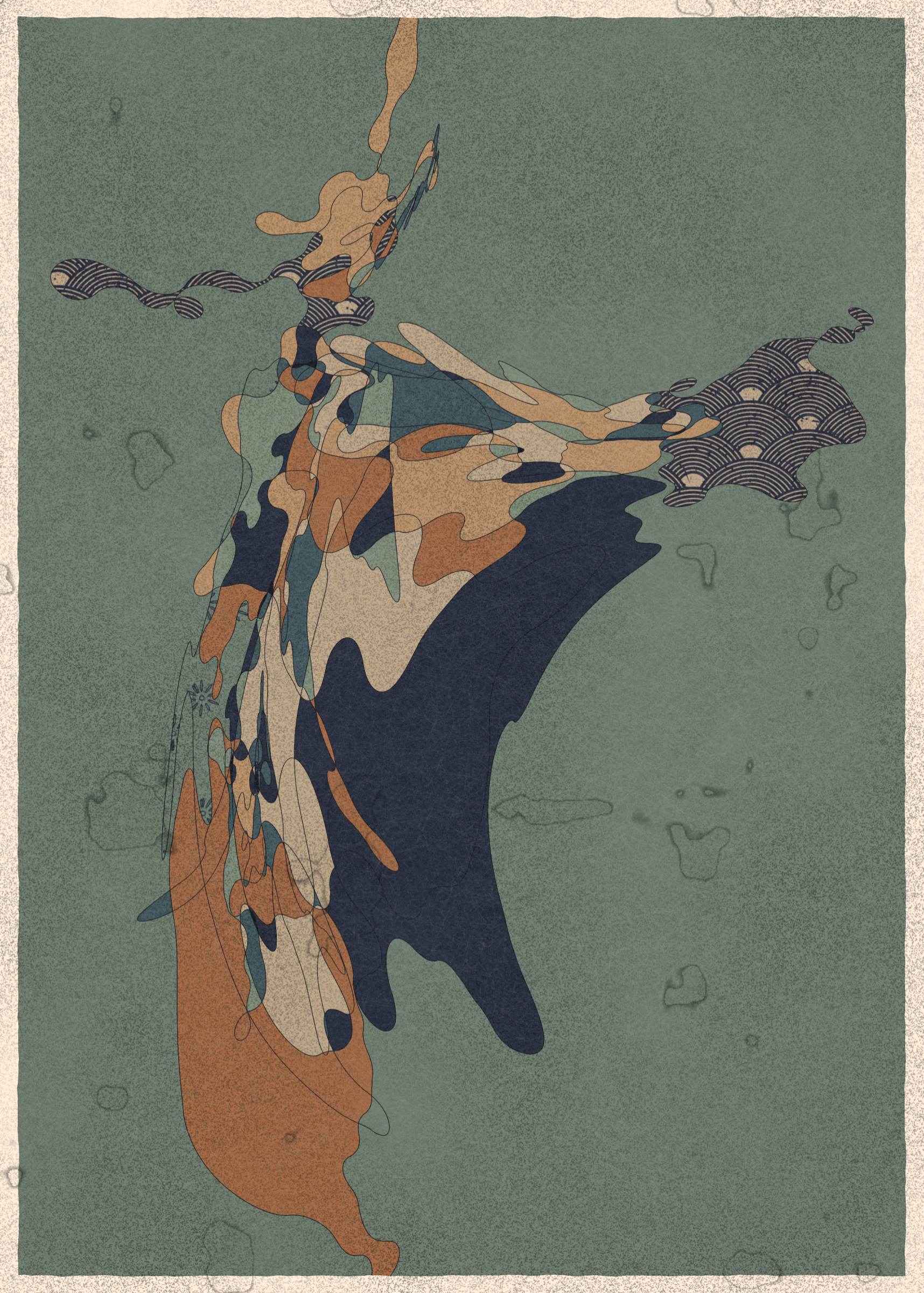 Art Blocks - Art Blocks v2 - Memories of Qilin #334 - NFT # 282000334