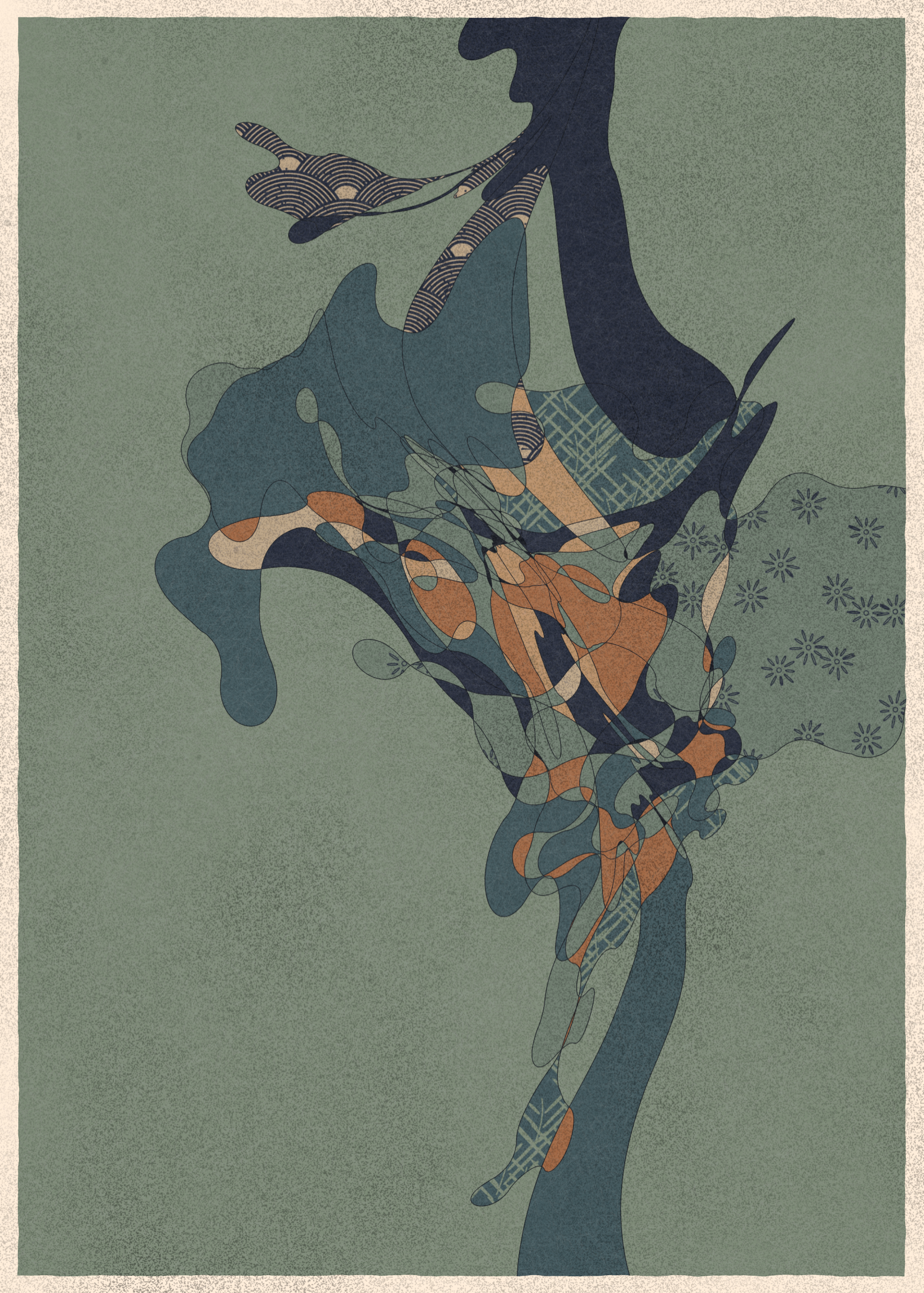 Art Blocks - Art Blocks v2 - Memories of Qilin #336 - NFT # 282000336