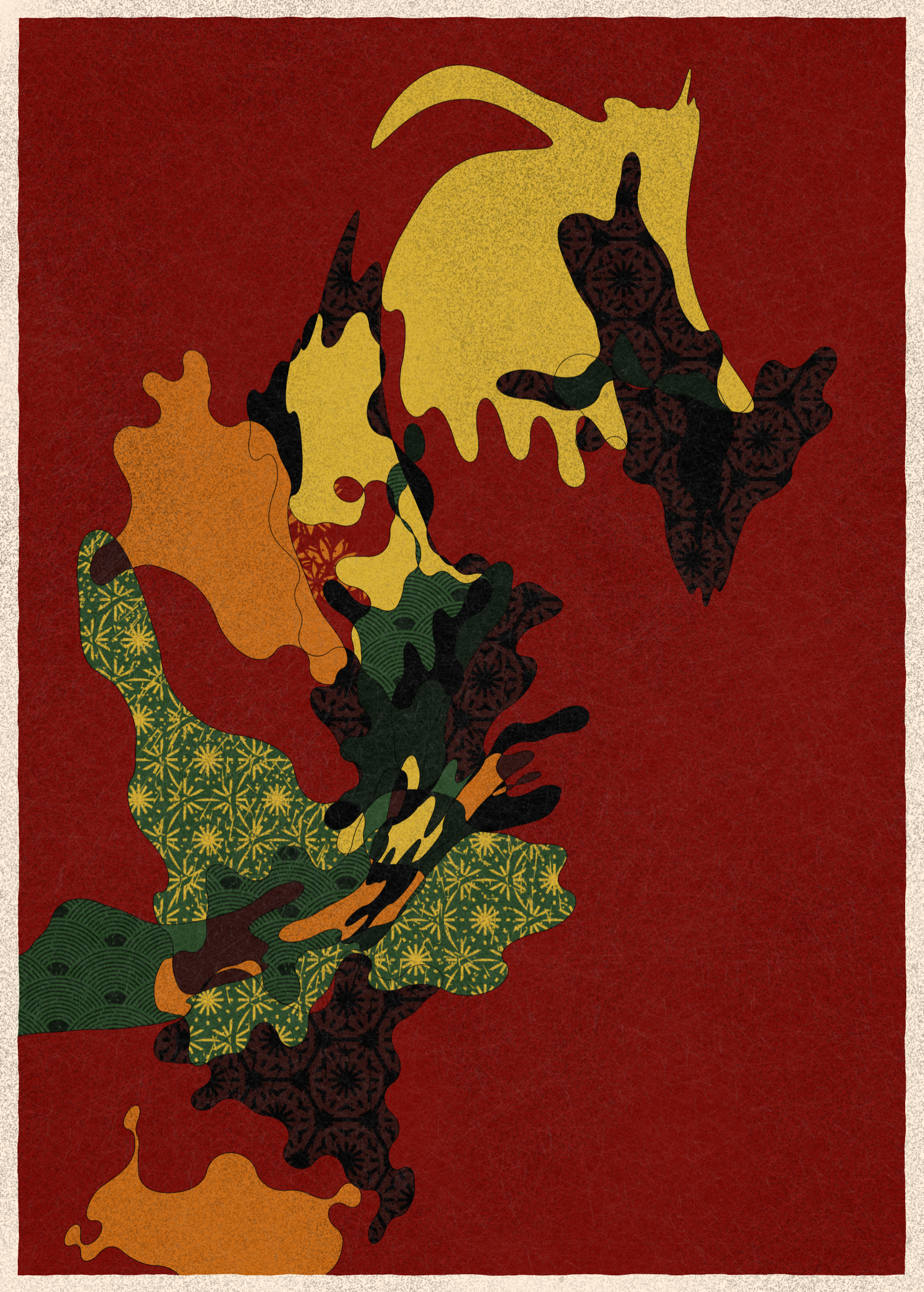 Art Blocks - Art Blocks v2 - Memories of Qilin #338 - NFT # 282000338