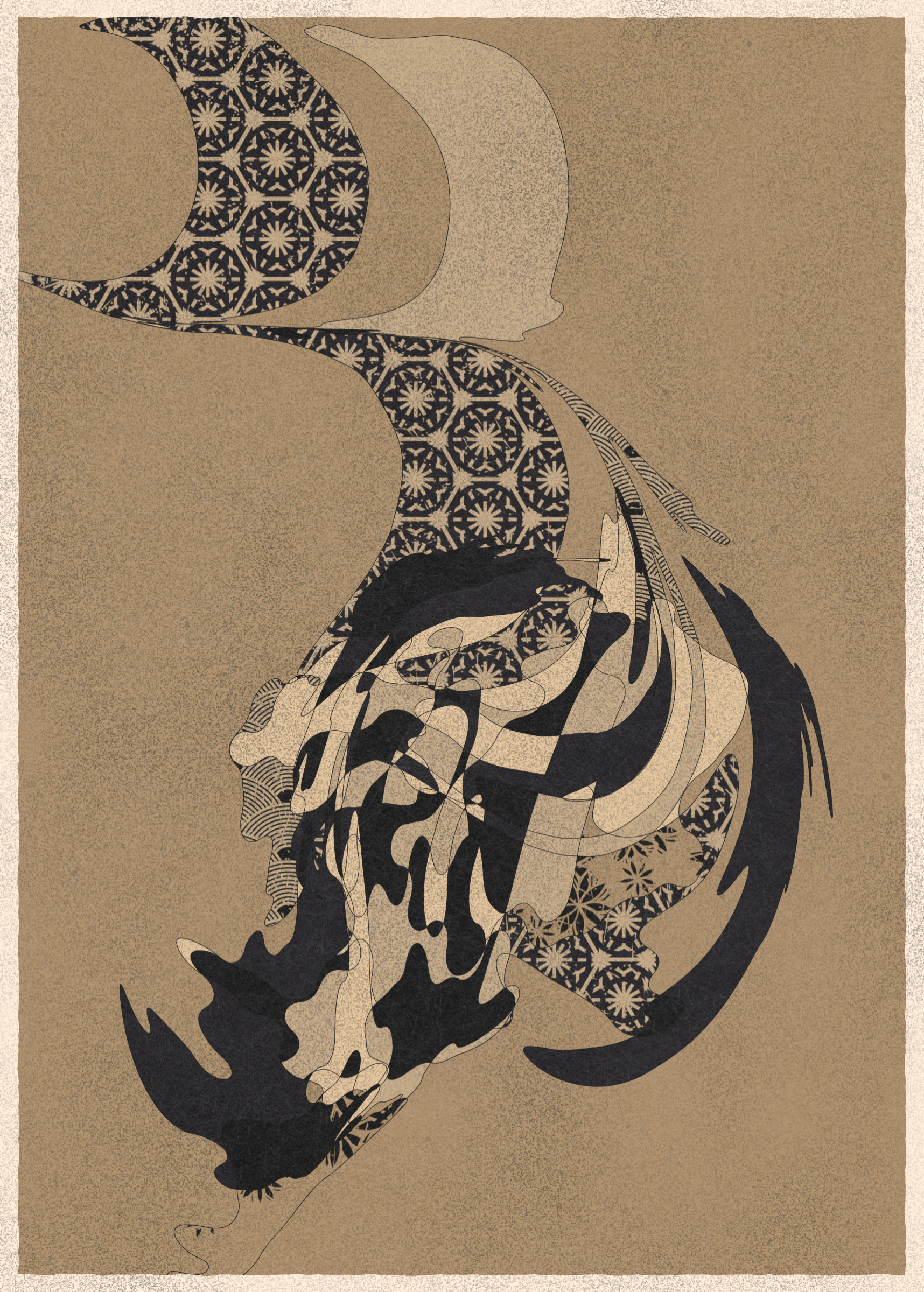 Art Blocks - Art Blocks v2 - Memories of Qilin #342 - NFT # 282000342