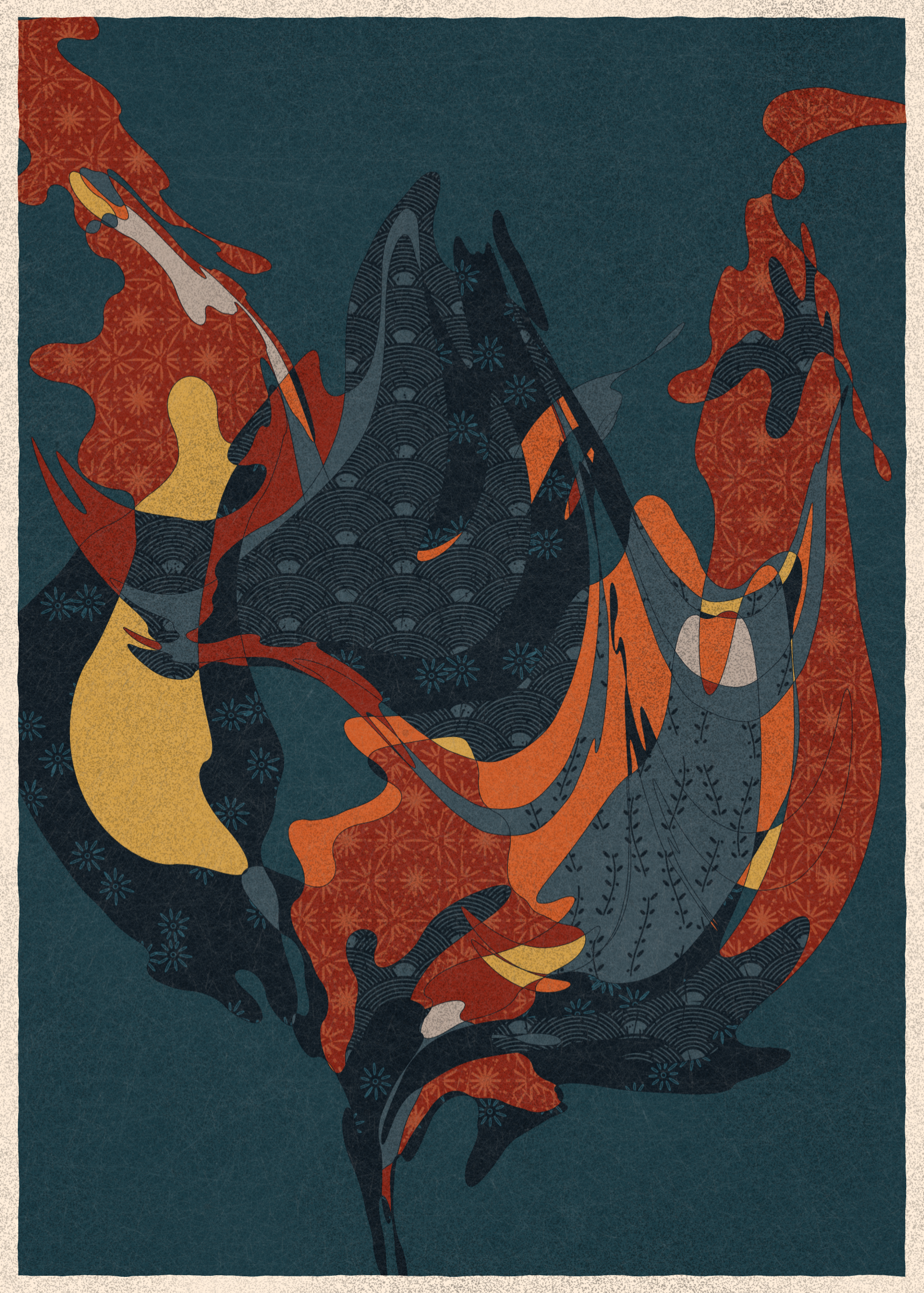 Art Blocks - Art Blocks v2 - Memories of Qilin #344 - NFT # 282000344