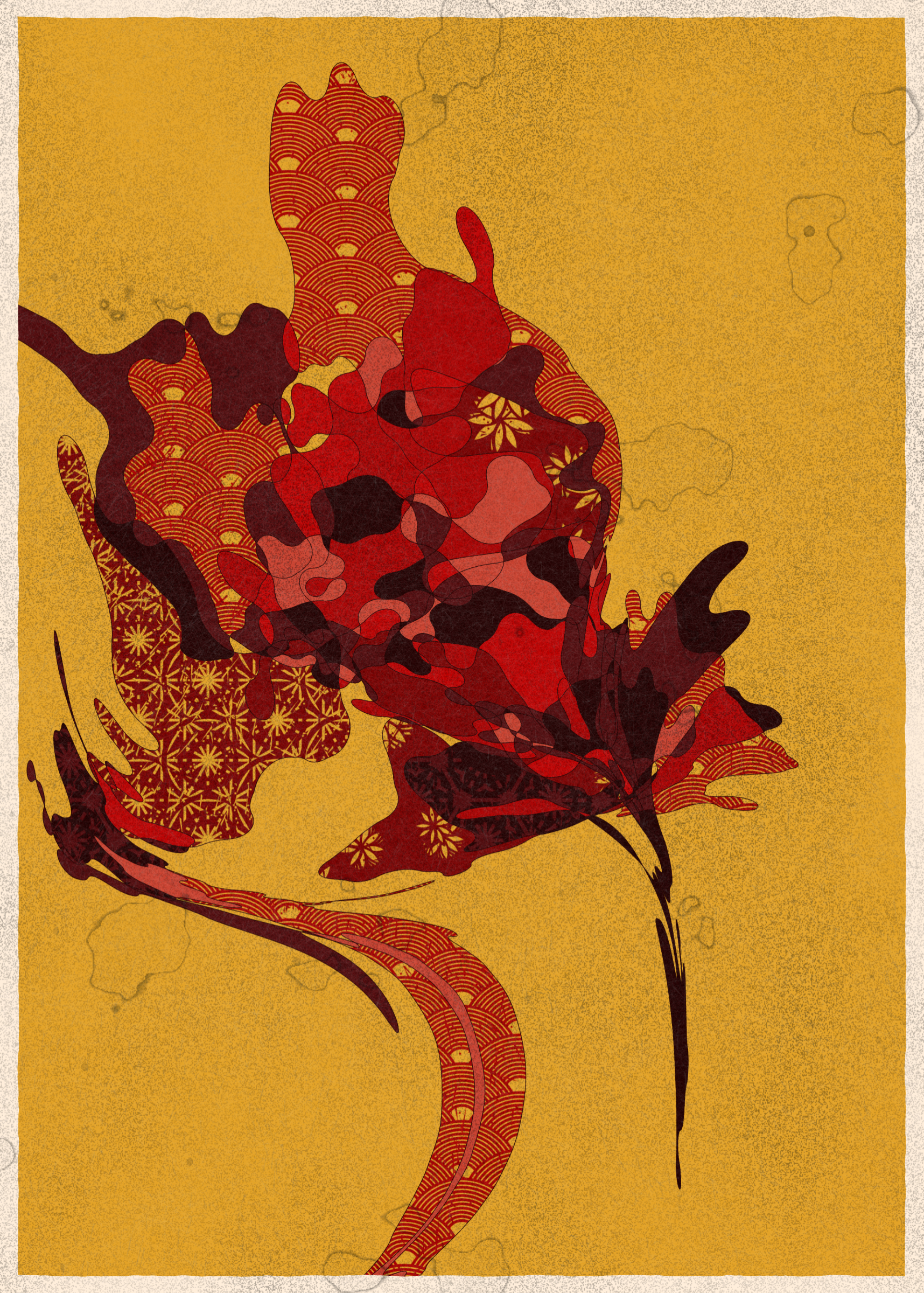 Art Blocks - Art Blocks v2 - Memories of Qilin #346 - NFT # 282000346