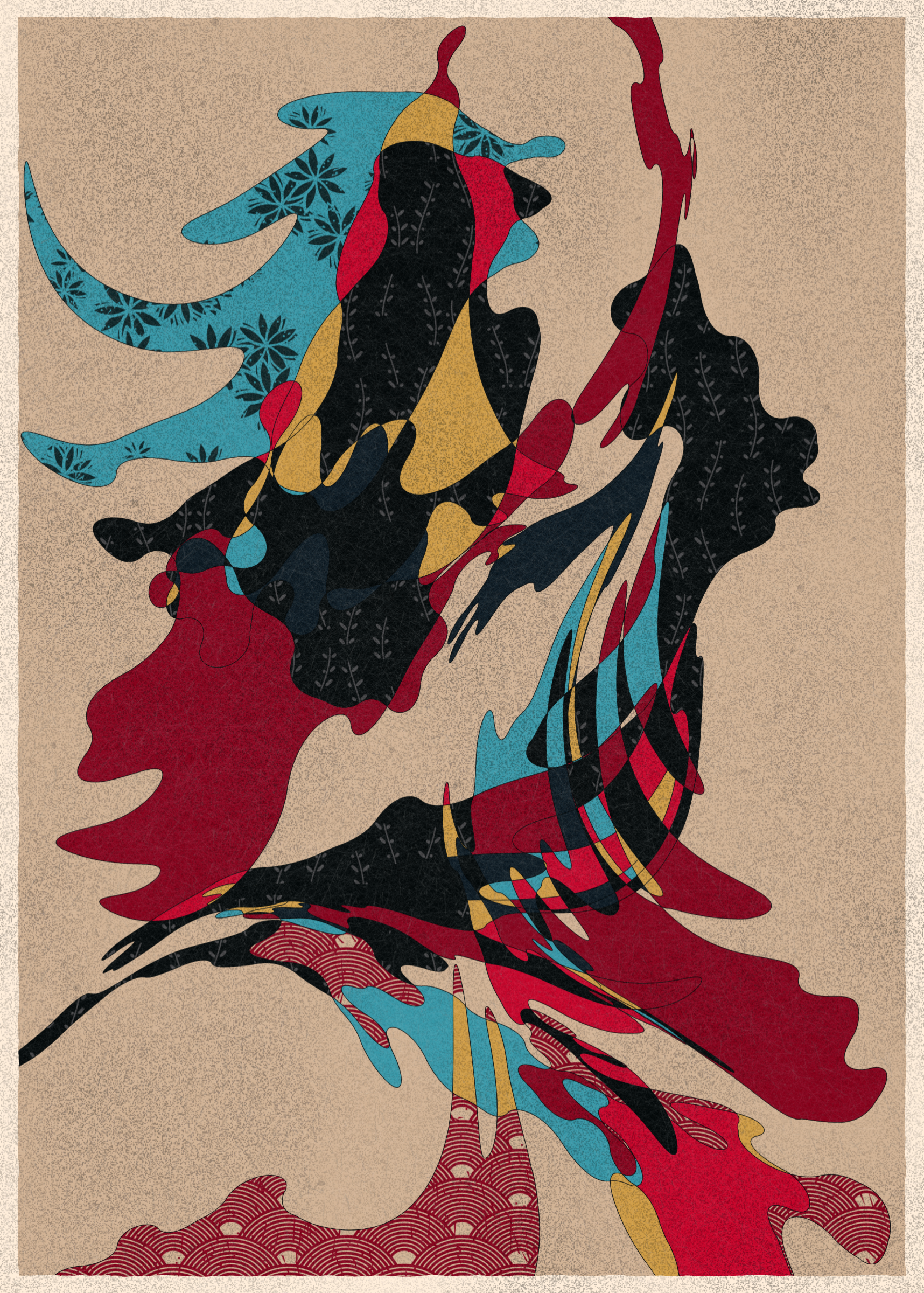 Art Blocks - Art Blocks v2 - Memories of Qilin #351 - NFT # 282000351