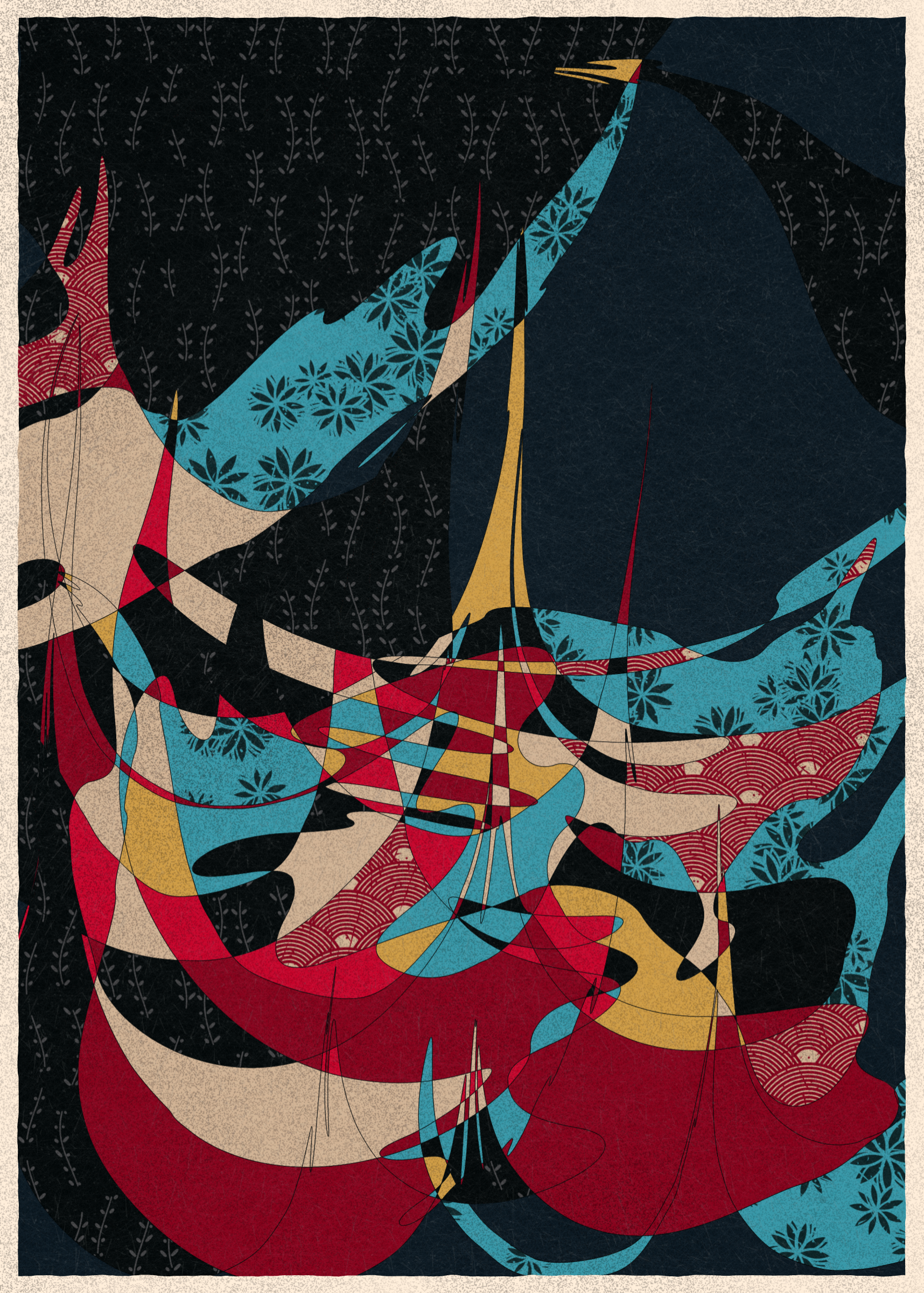 Art Blocks - Art Blocks v2 - Memories of Qilin #355 - NFT # 282000355