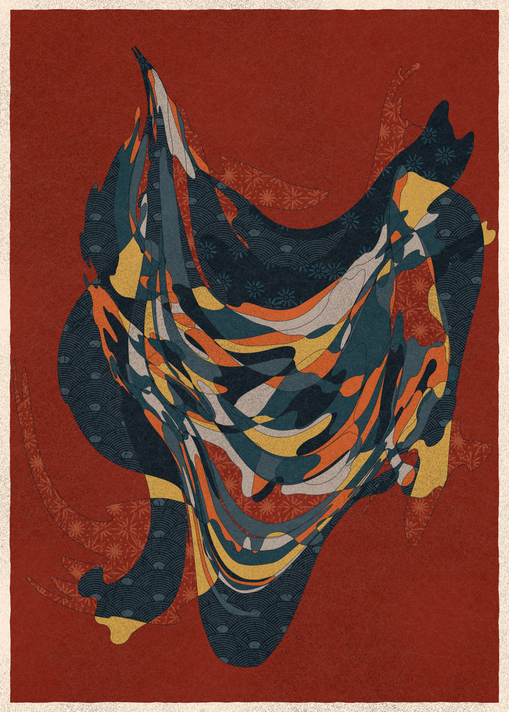 Art Blocks - Art Blocks v2 - Memories of Qilin #371 - NFT # 282000371