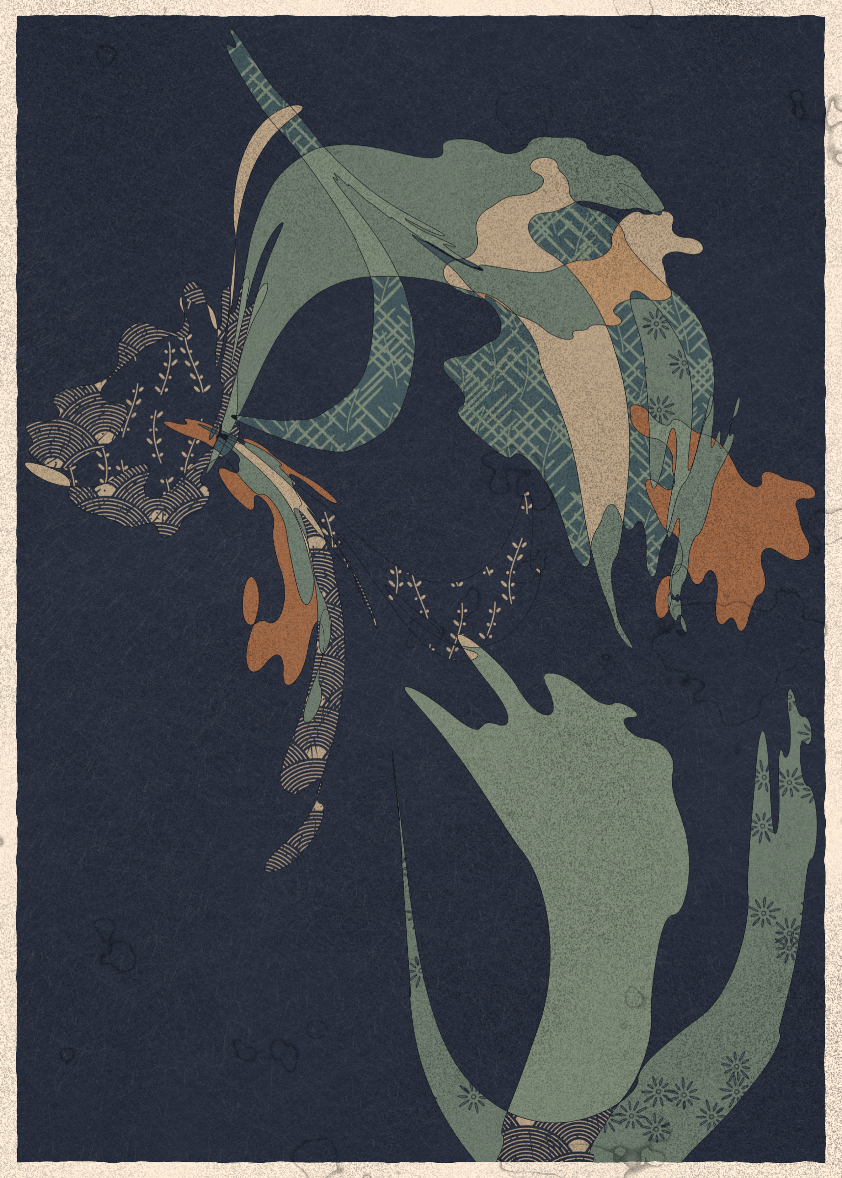 Art Blocks - Art Blocks v2 - Memories of Qilin #377 - NFT # 282000377