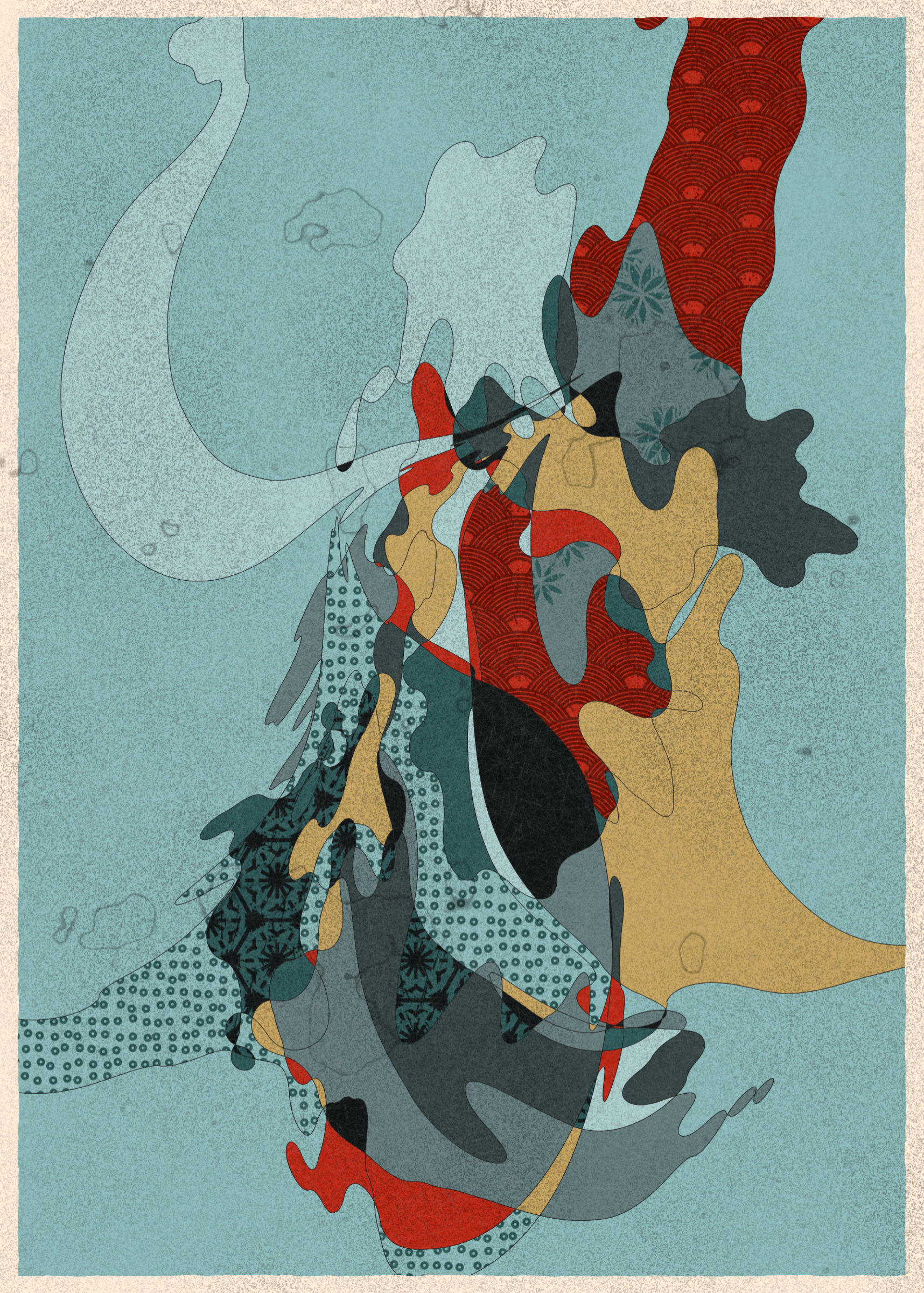 Art Blocks - Art Blocks v2 - Memories of Qilin #380 - NFT # 282000380