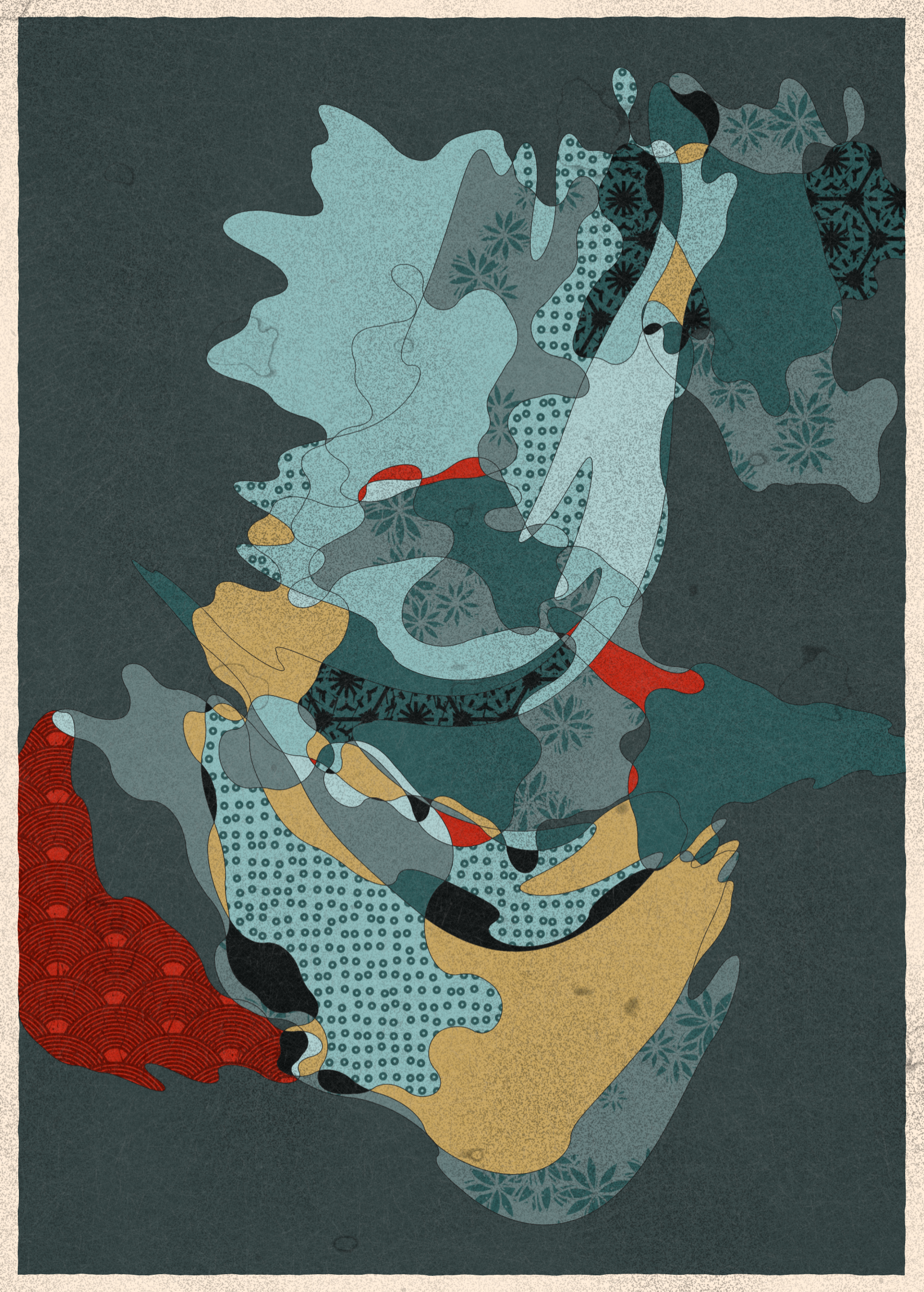 Art Blocks - Art Blocks v2 - Memories of Qilin #390 - NFT # 282000390