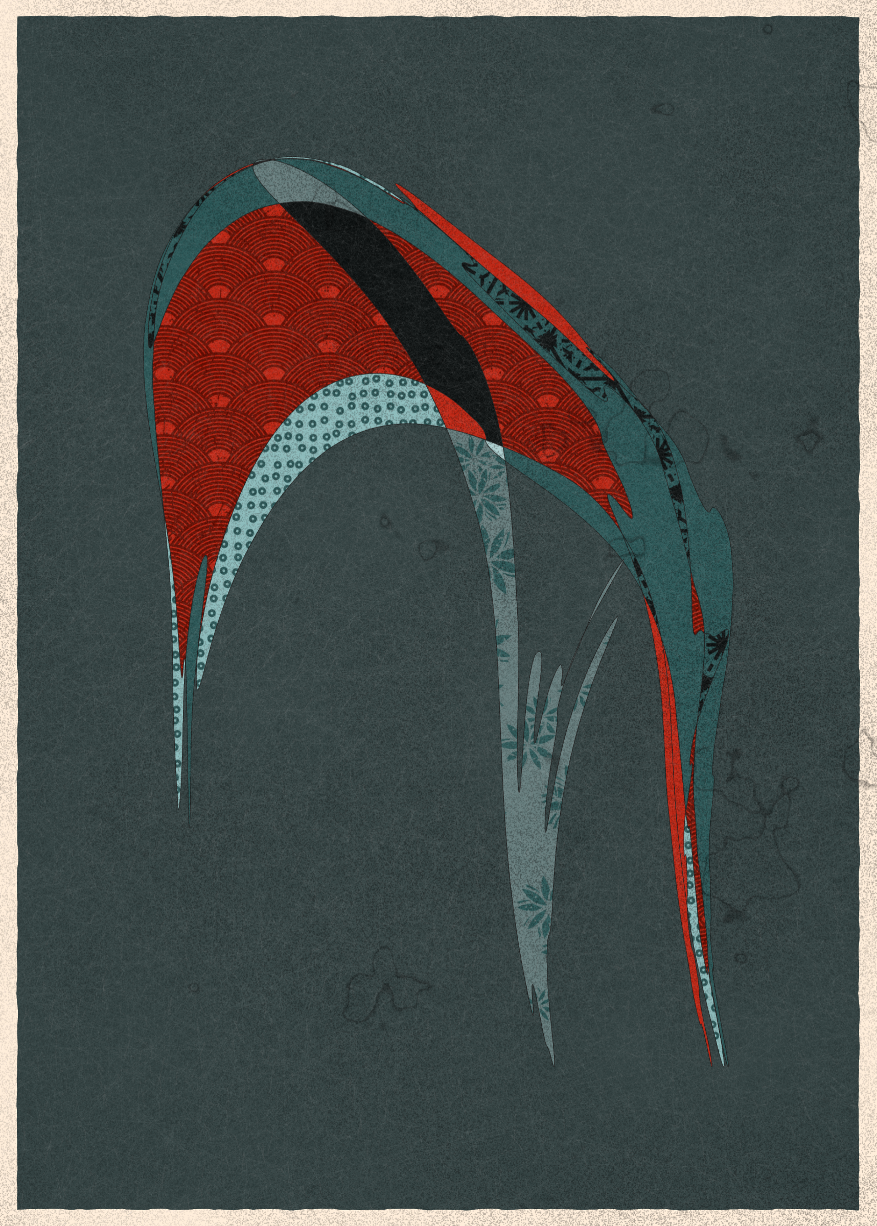 Art Blocks - Art Blocks v2 - Memories of Qilin #393 - NFT # 282000393