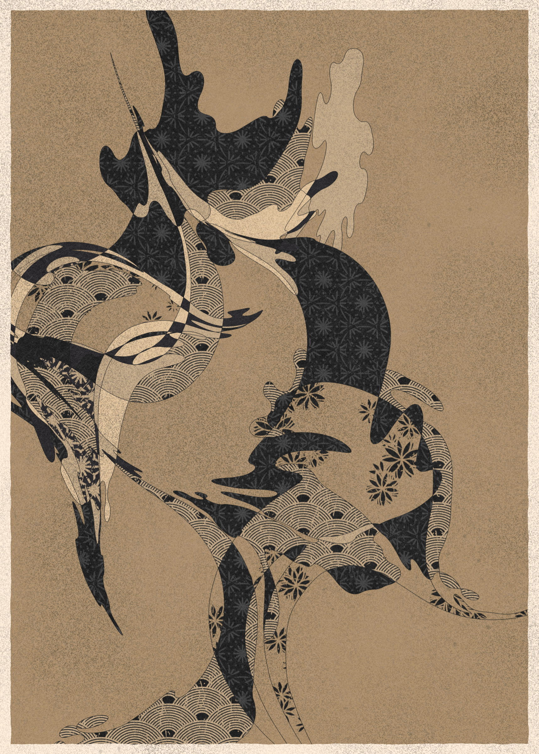 Art Blocks - Art Blocks v2 - Memories of Qilin #395 - NFT # 282000395