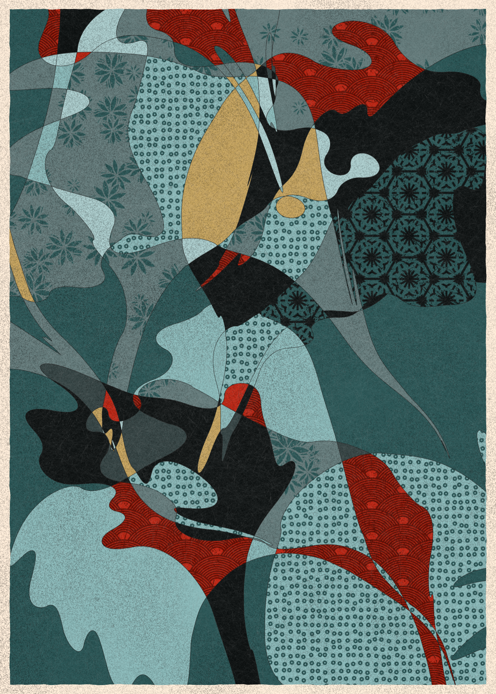 Art Blocks - Art Blocks v2 - Memories of Qilin #398 - NFT # 282000398