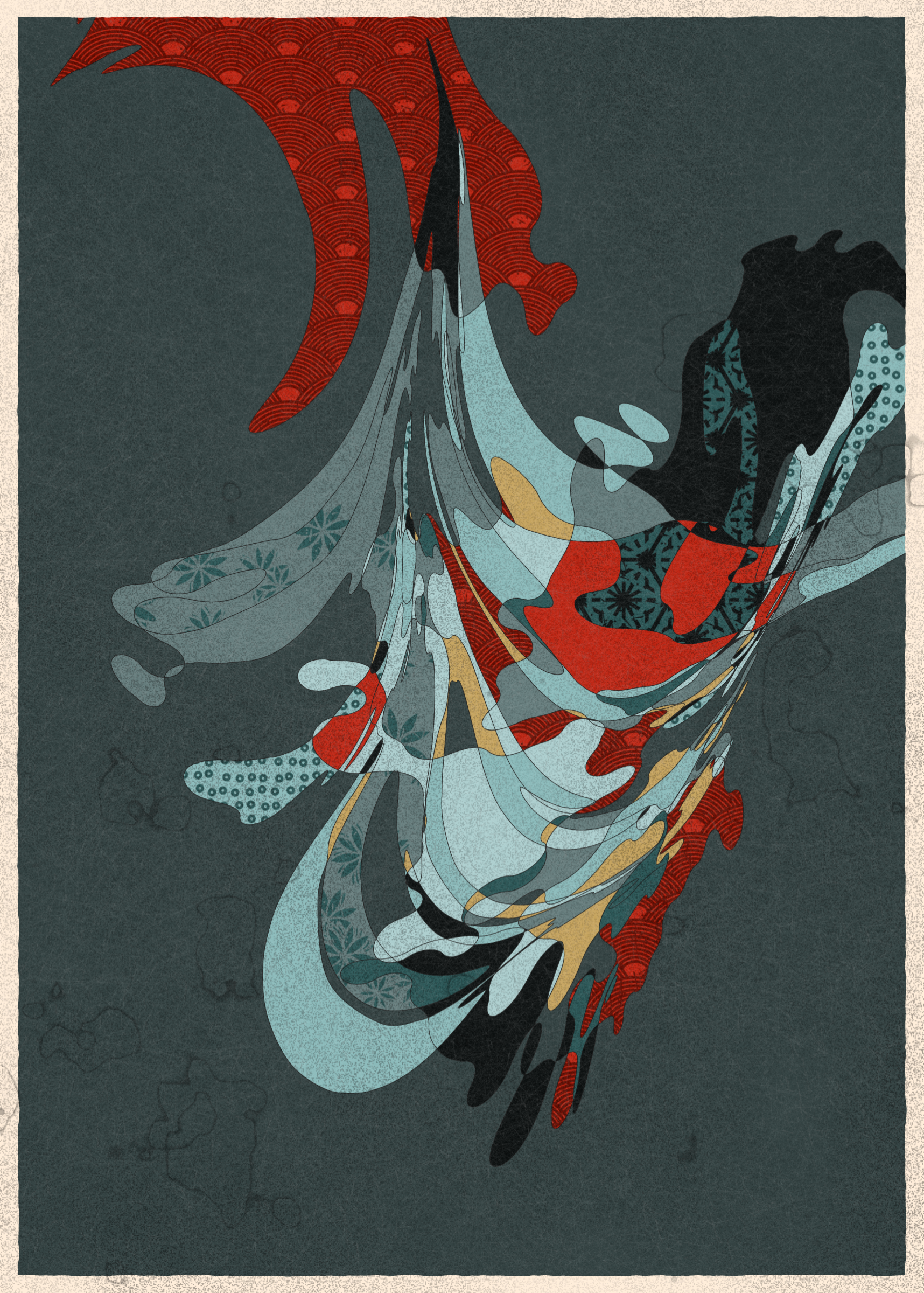 Art Blocks - Art Blocks v2 - Memories of Qilin #399 - NFT # 282000399