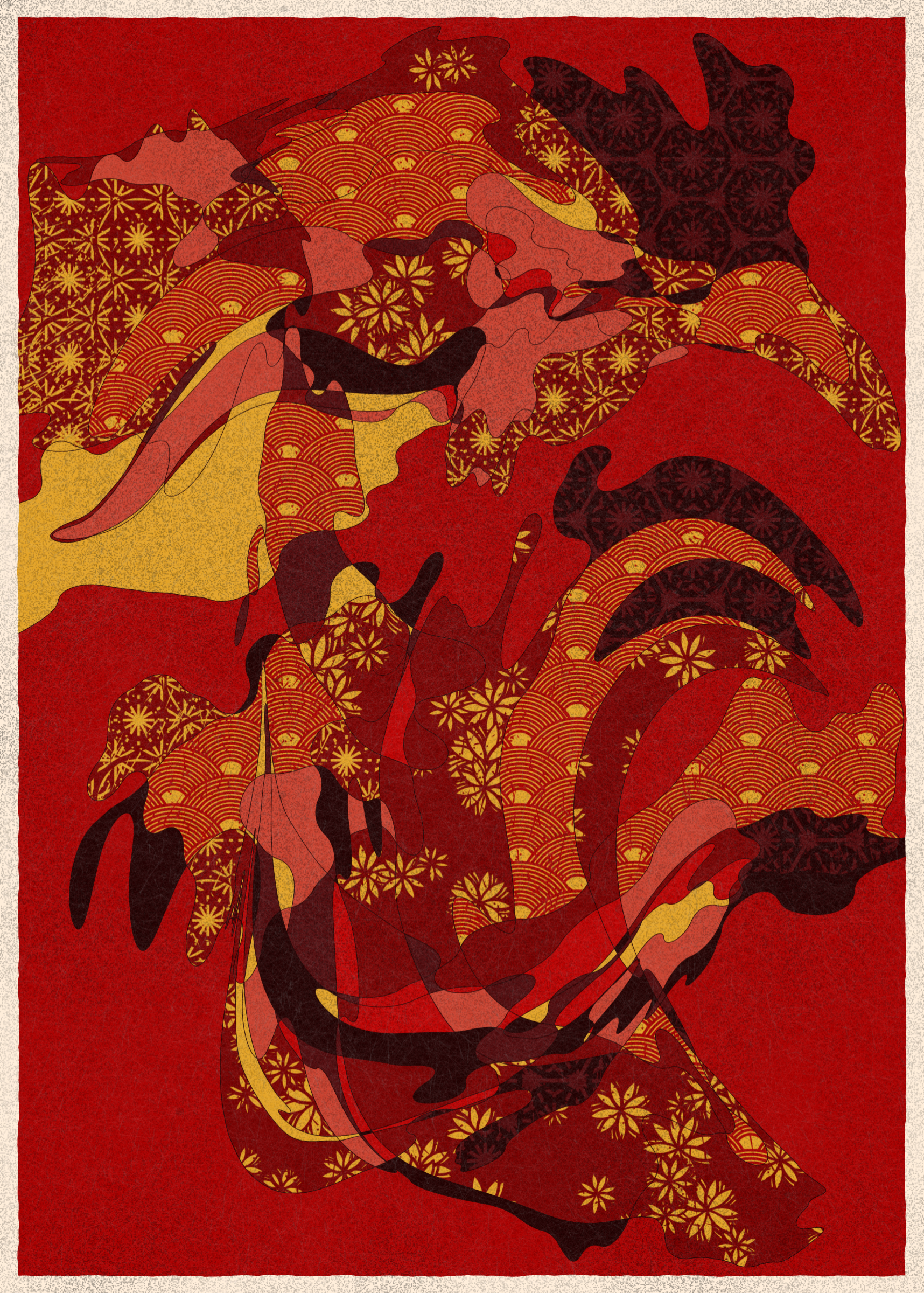 Art Blocks - Art Blocks v2 - Memories of Qilin #402 - NFT # 282000402