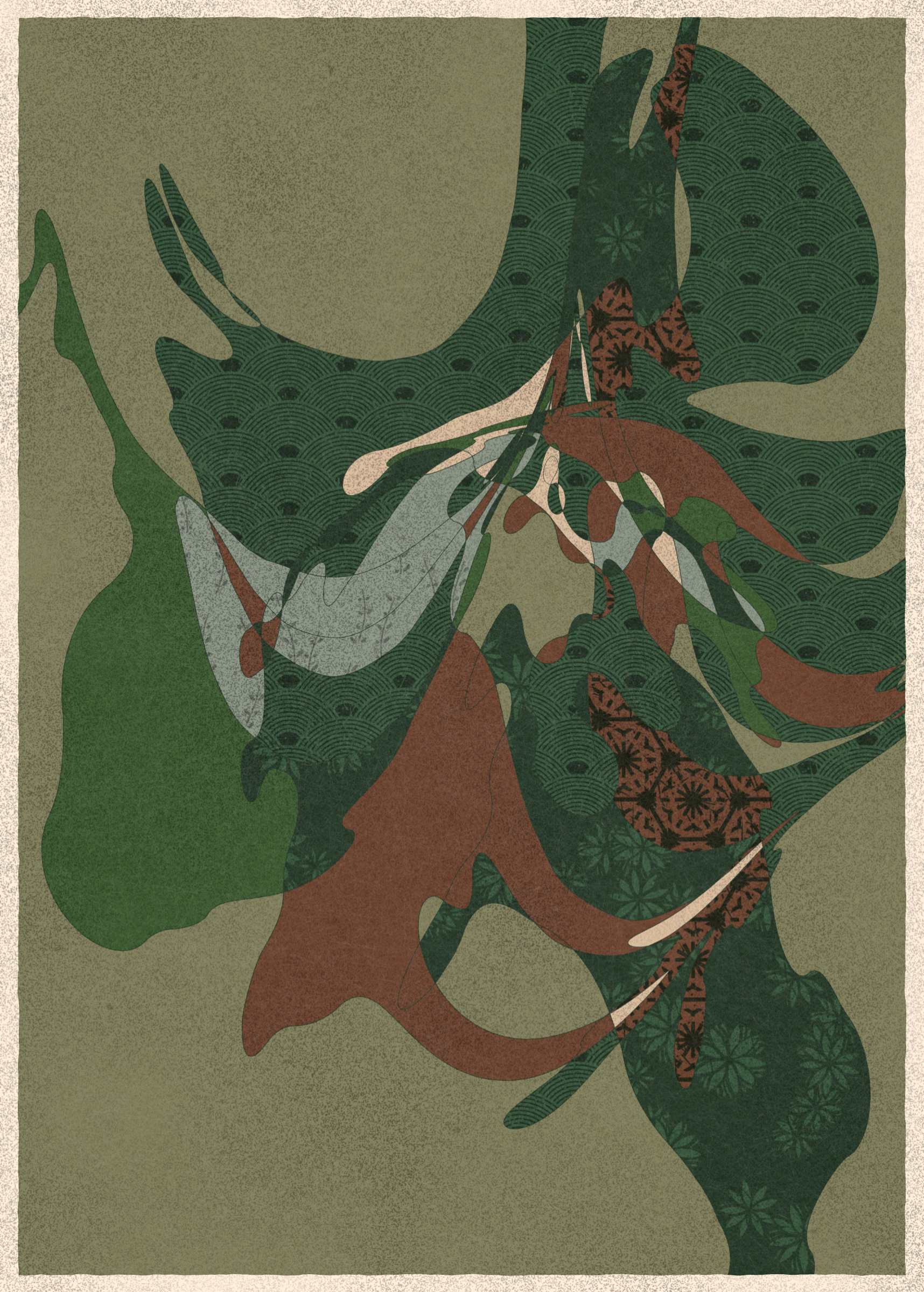 Art Blocks - Art Blocks v2 - Memories of Qilin #405 - NFT # 282000405