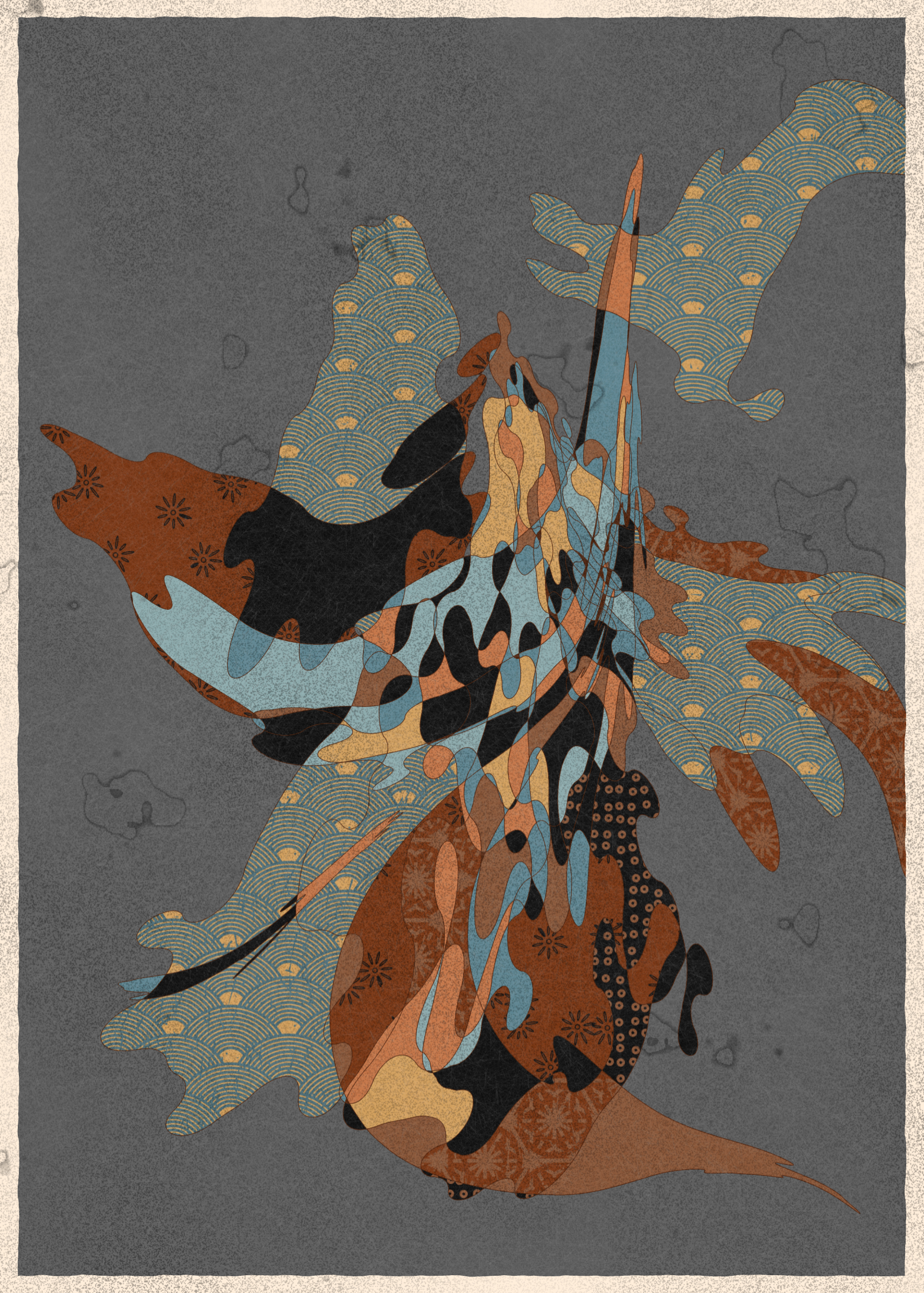 Art Blocks - Art Blocks v2 - Memories of Qilin #407 - NFT # 282000407