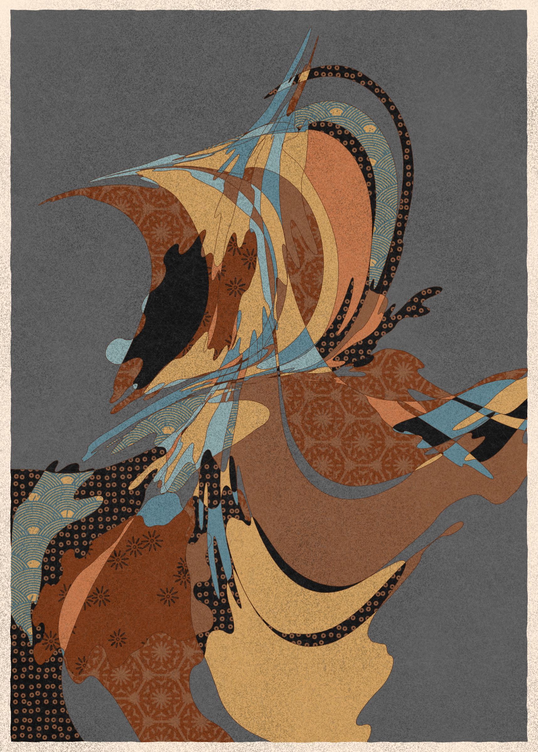 Art Blocks - Art Blocks v2 - Memories of Qilin #410 - NFT # 282000410