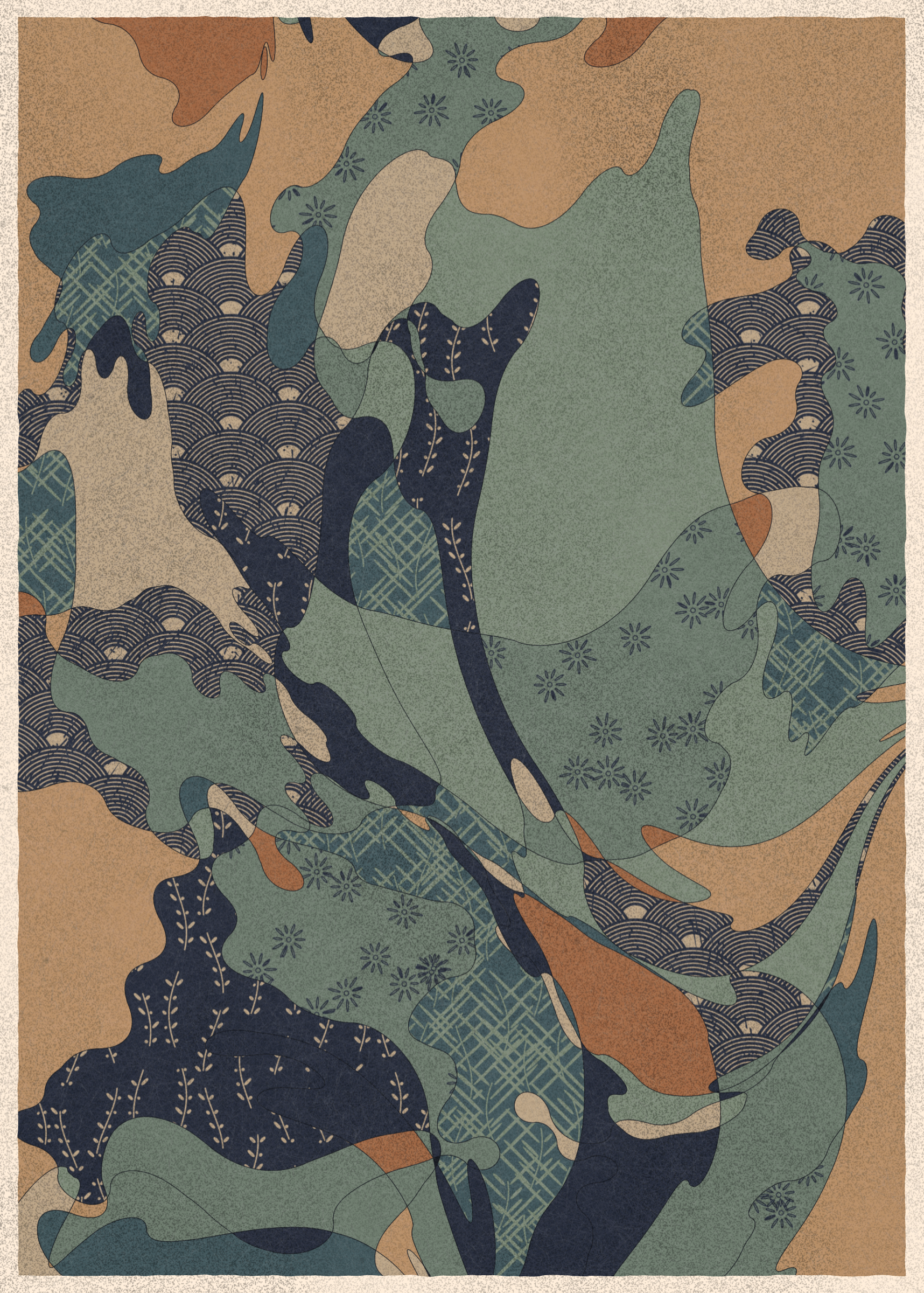 Art Blocks - Art Blocks v2 - Memories of Qilin #411 - NFT # 282000411