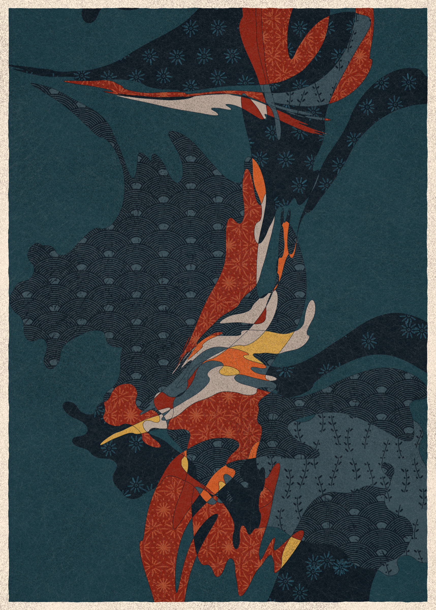 Art Blocks - Art Blocks v2 - Memories of Qilin #415 - NFT # 282000415