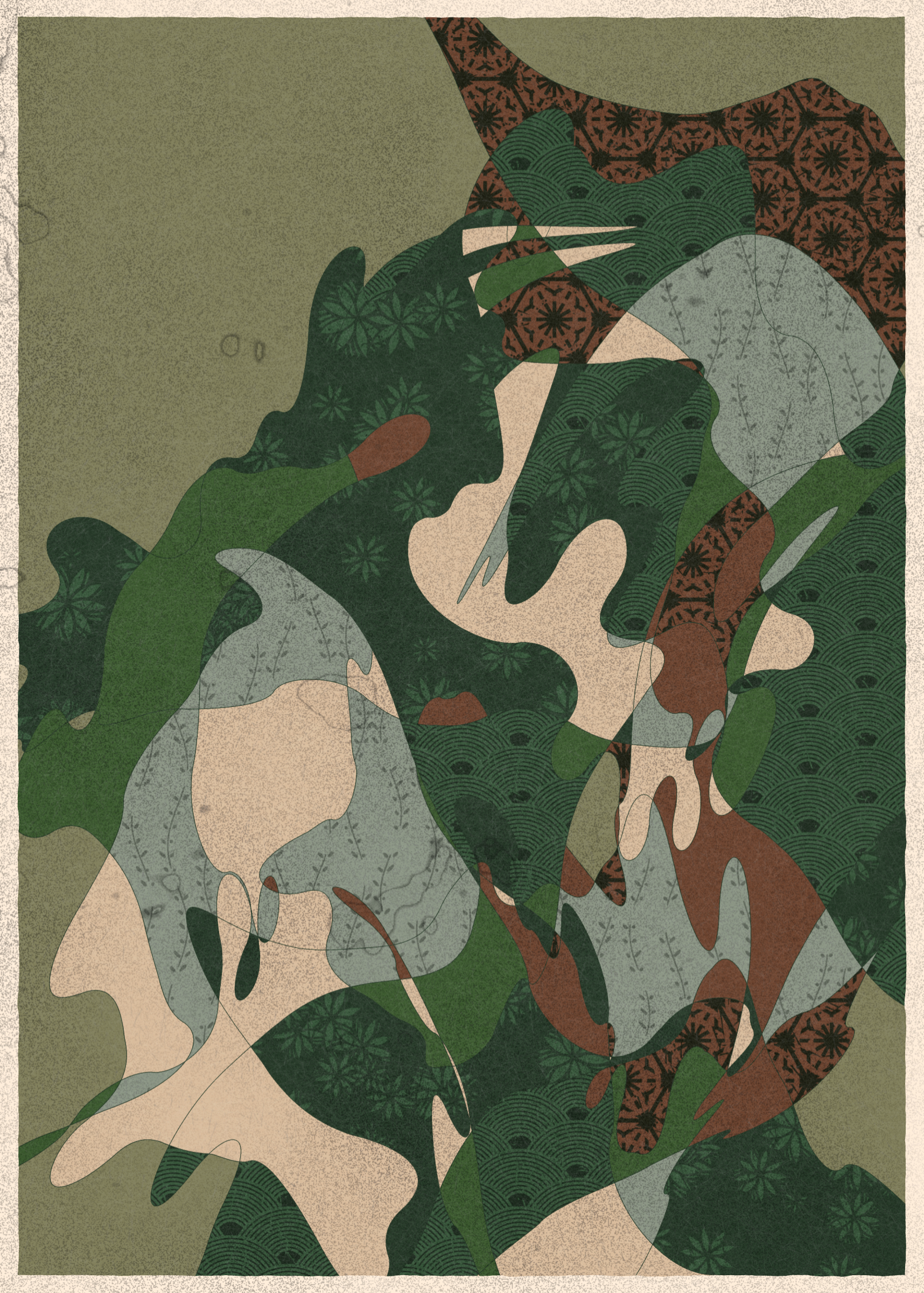 Art Blocks - Art Blocks v2 - Memories of Qilin #416 - NFT # 282000416