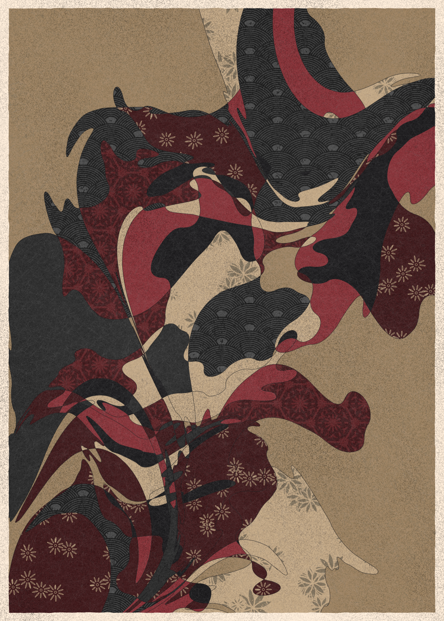 Art Blocks - Art Blocks v2 - Memories of Qilin #422 - NFT # 282000422