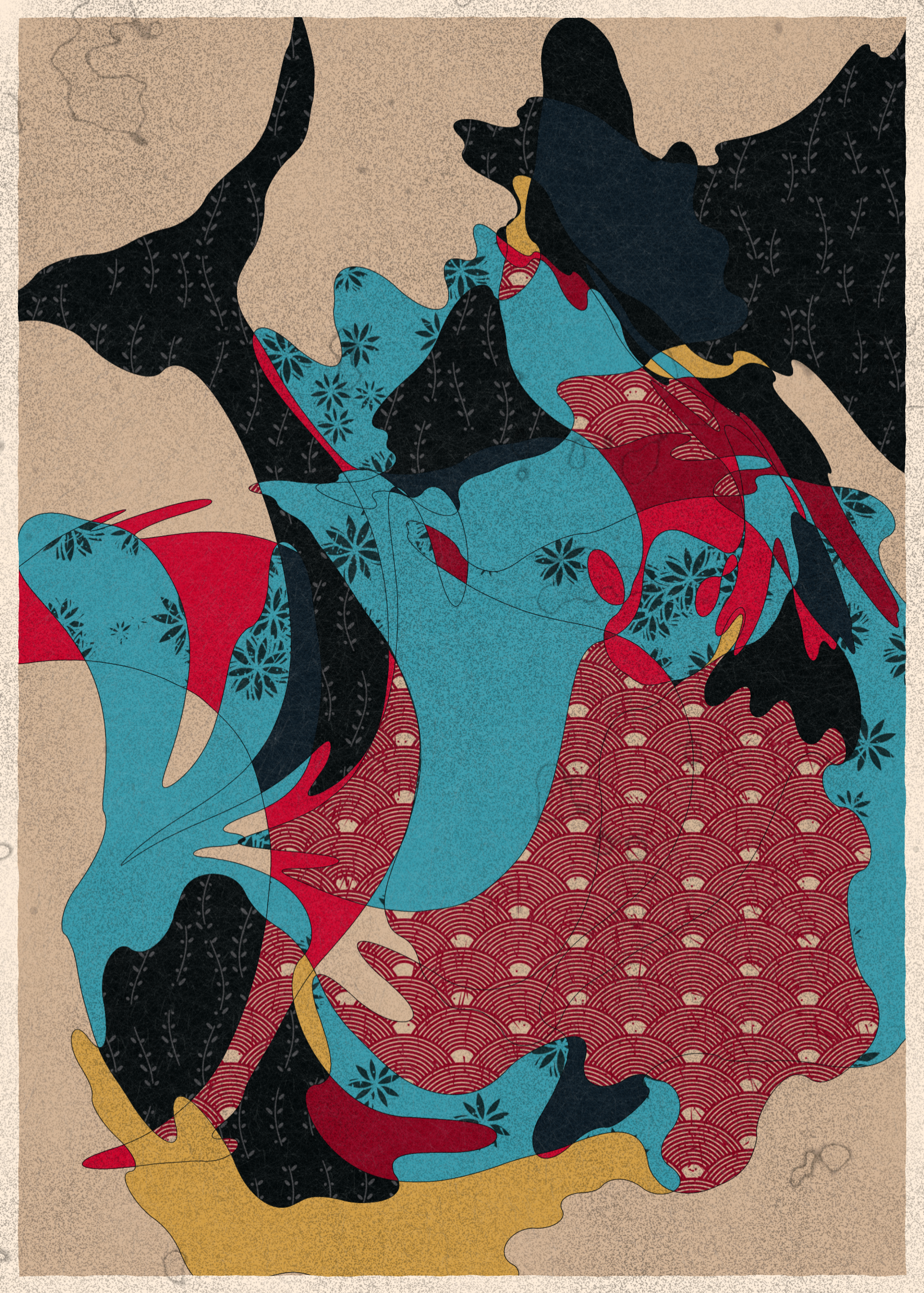 Art Blocks - Art Blocks v2 - Memories of Qilin #423 - NFT # 282000423