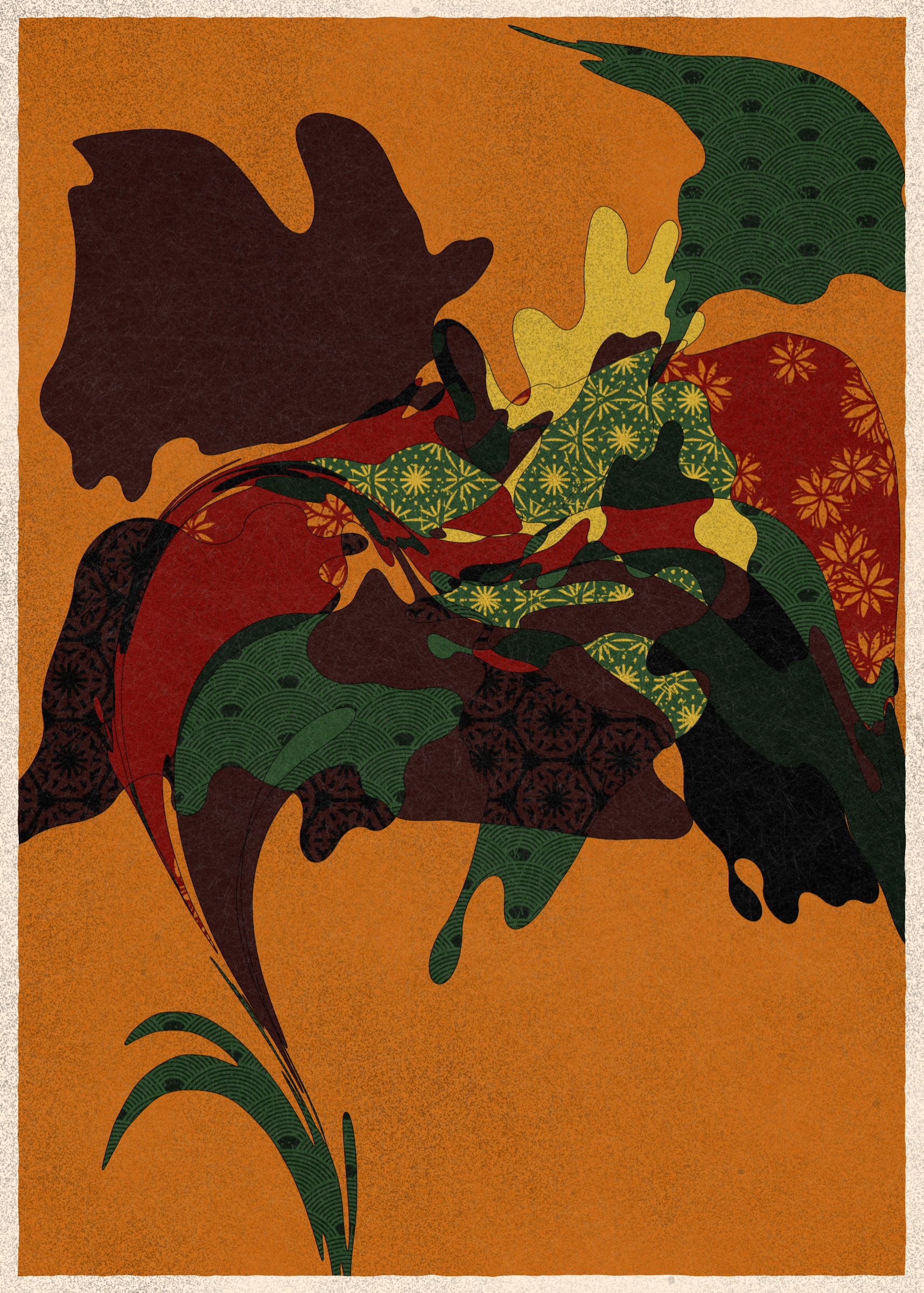 Art Blocks - Art Blocks v2 - Memories of Qilin #425 - NFT # 282000425