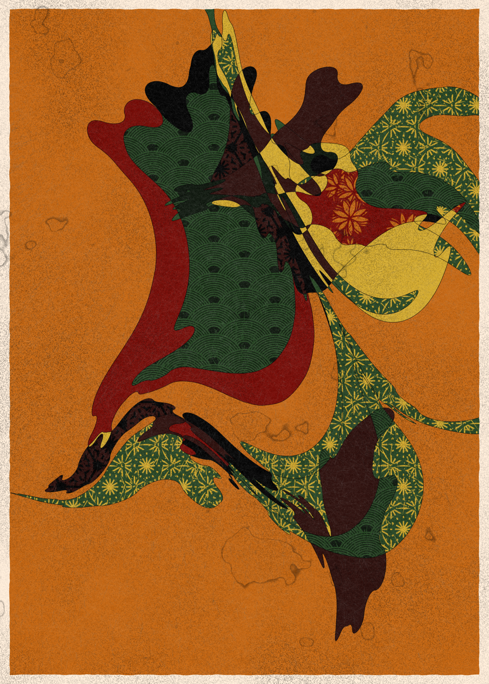 Art Blocks - Art Blocks v2 - Memories of Qilin #427 - NFT # 282000427