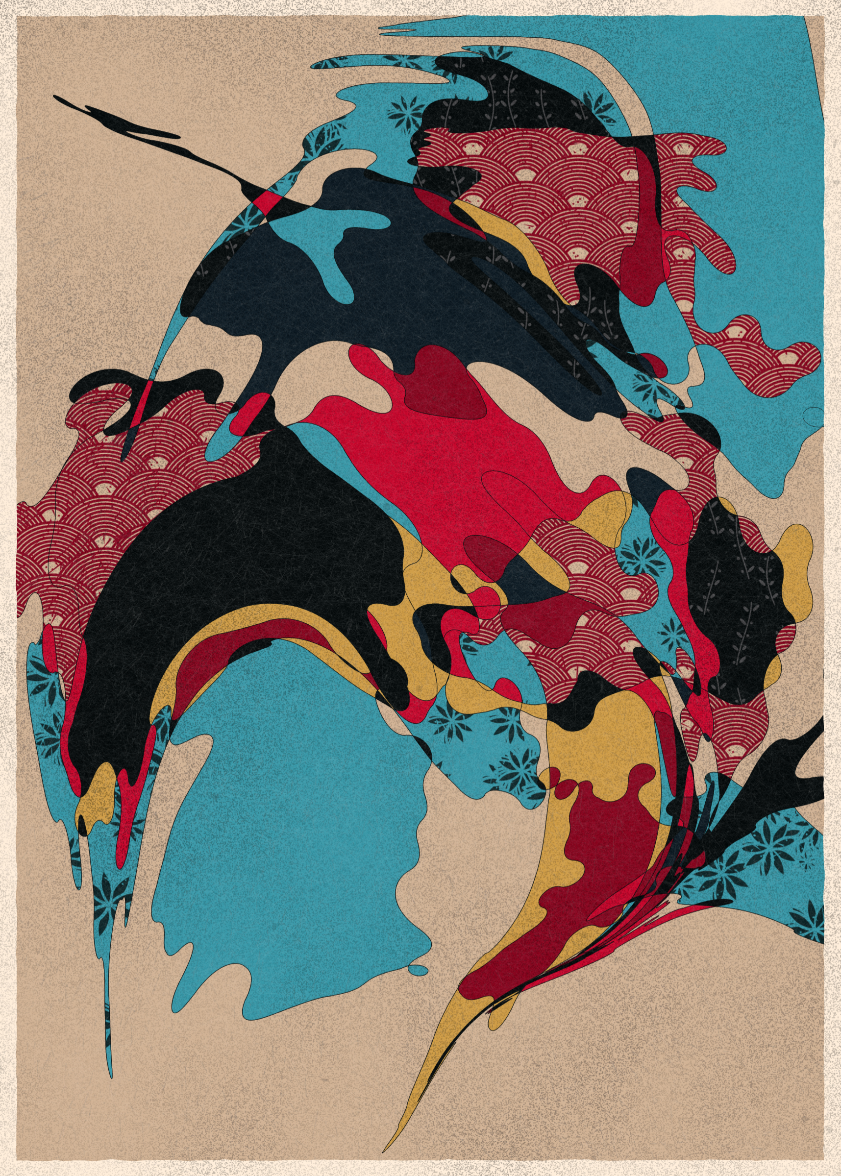 Art Blocks - Art Blocks v2 - Memories of Qilin #436 - NFT # 282000436