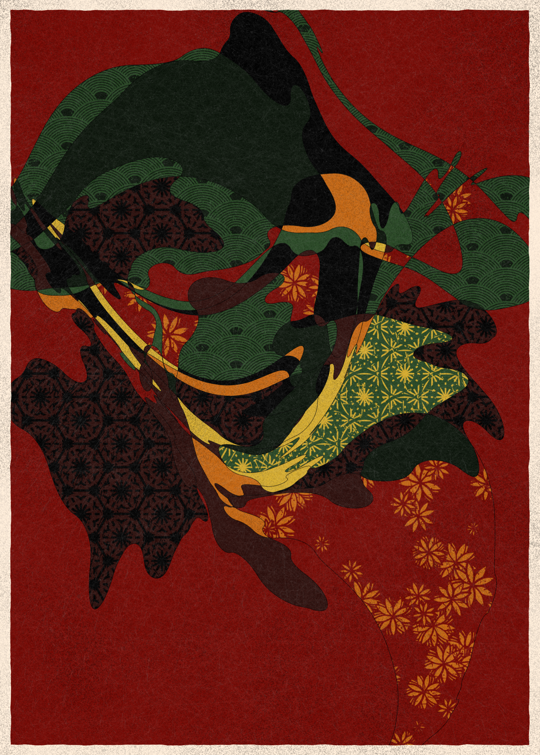 Art Blocks - Art Blocks v2 - Memories of Qilin #441 - NFT # 282000441