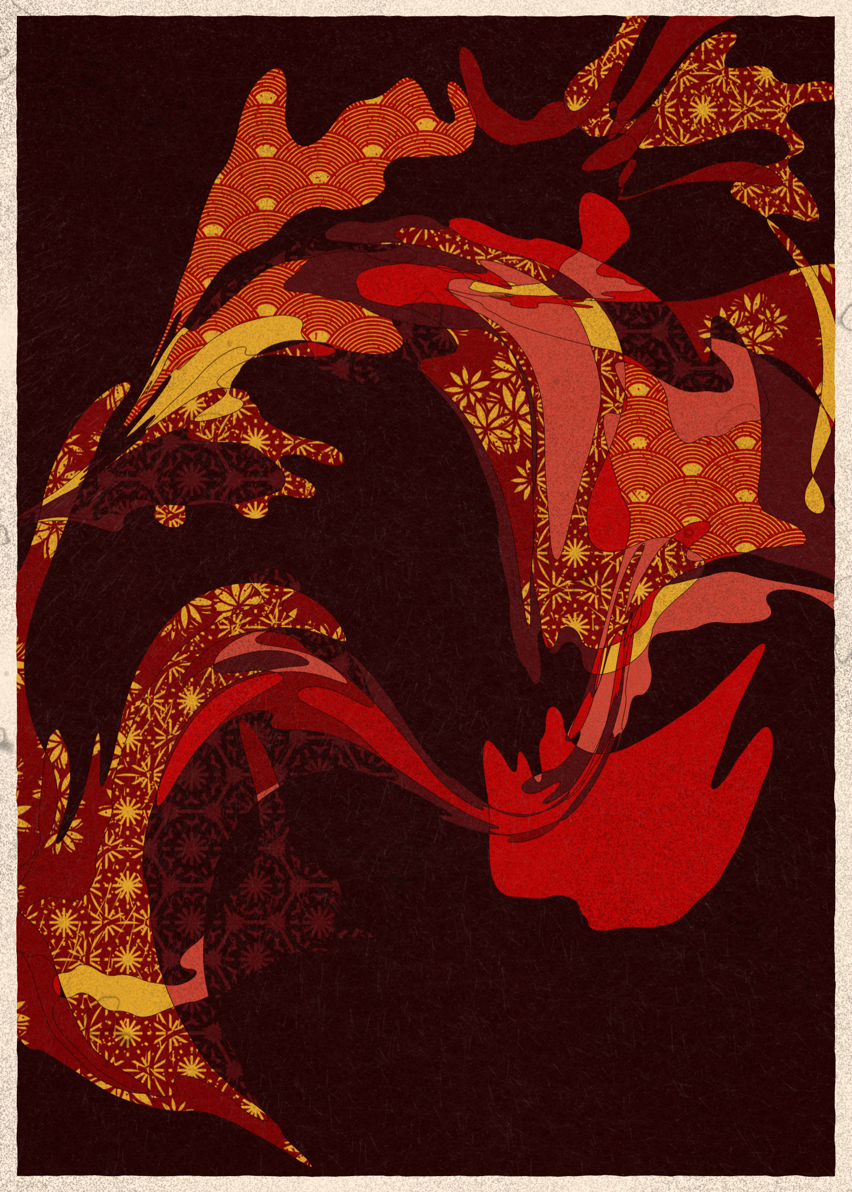 Art Blocks - Art Blocks v2 - Memories of Qilin #443 - NFT # 282000443