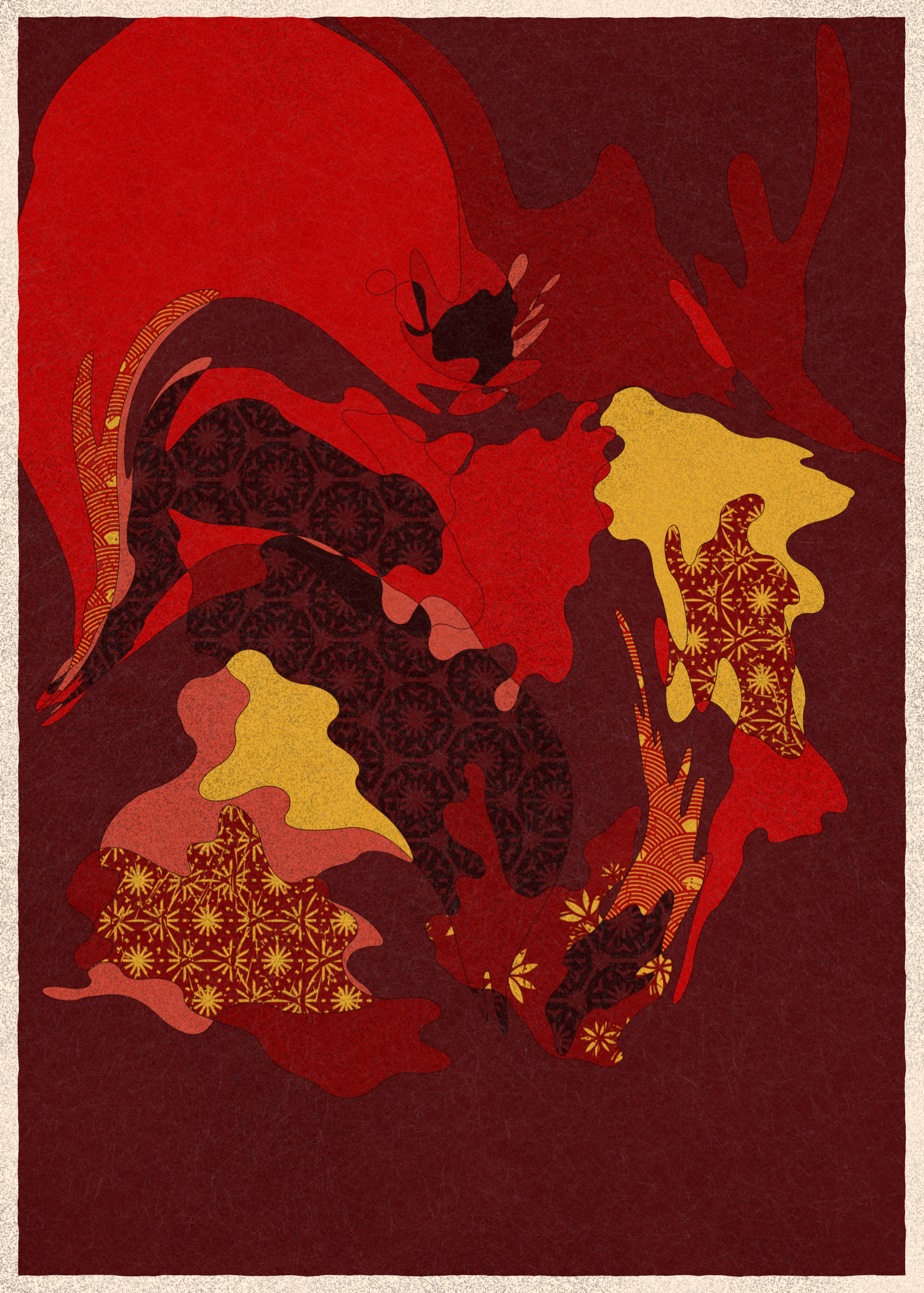 Art Blocks - Art Blocks v2 - Memories of Qilin #447 - NFT # 282000447