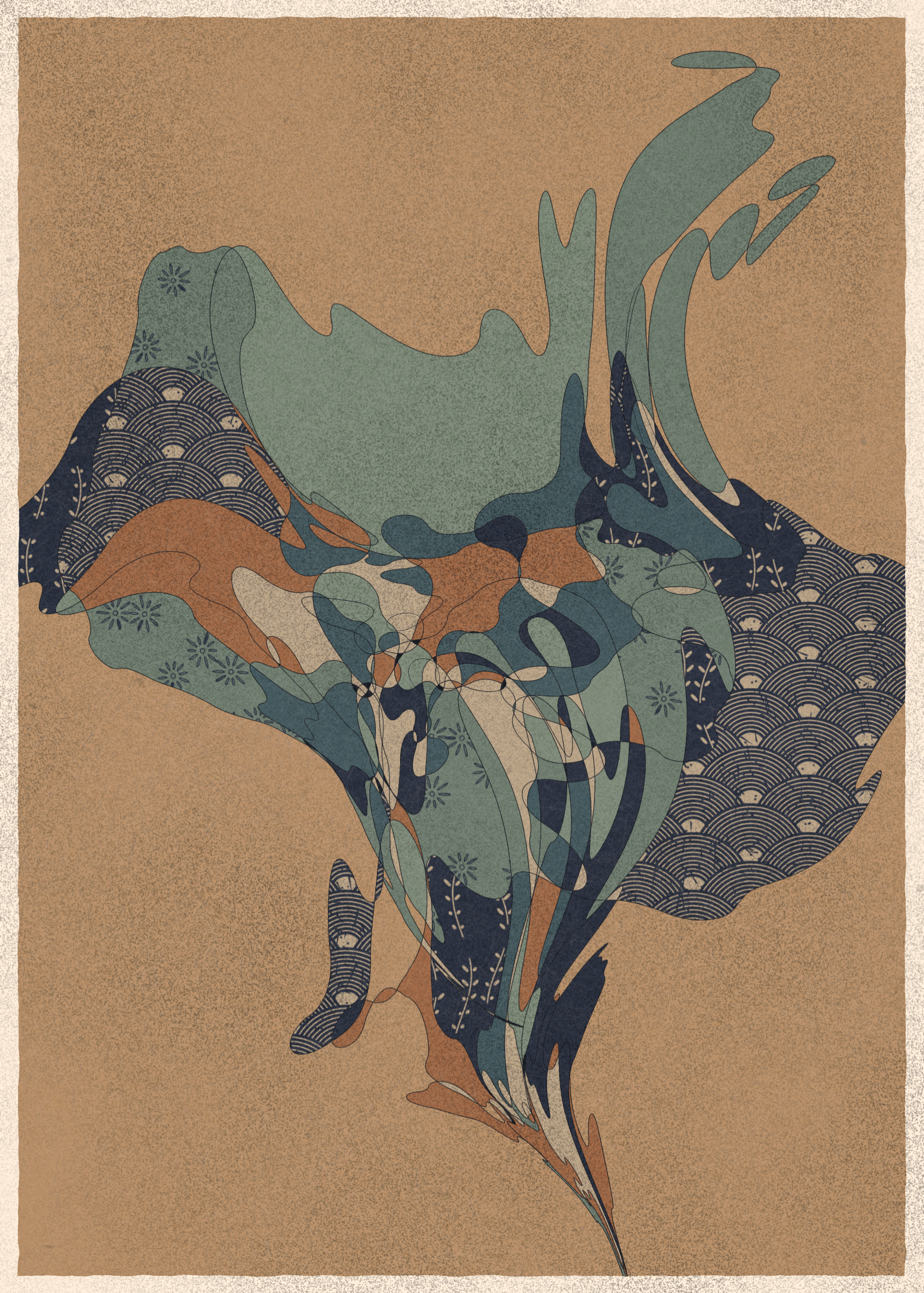 Art Blocks - Art Blocks v2 - Memories of Qilin #448 - NFT # 282000448