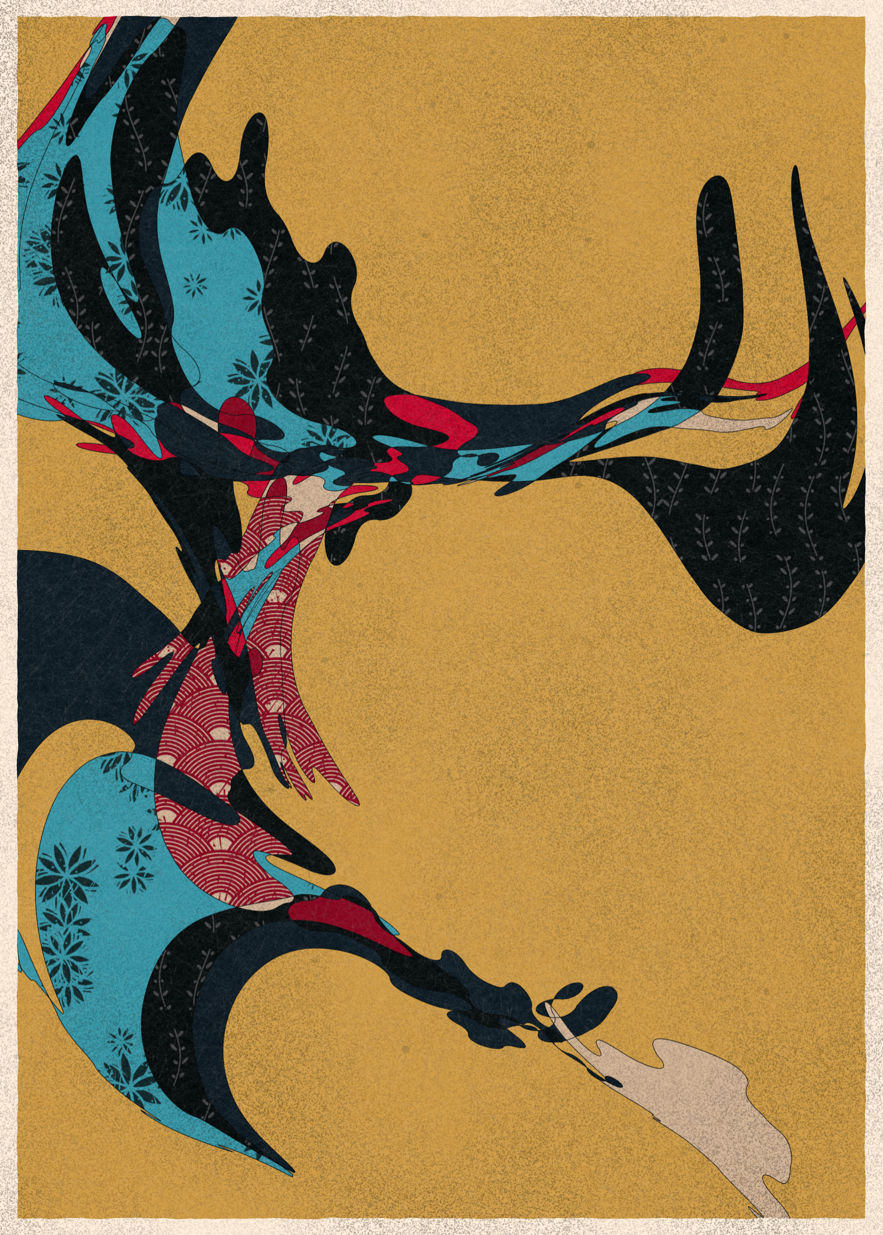 Art Blocks - Art Blocks v2 - Memories of Qilin #449 - NFT # 282000449