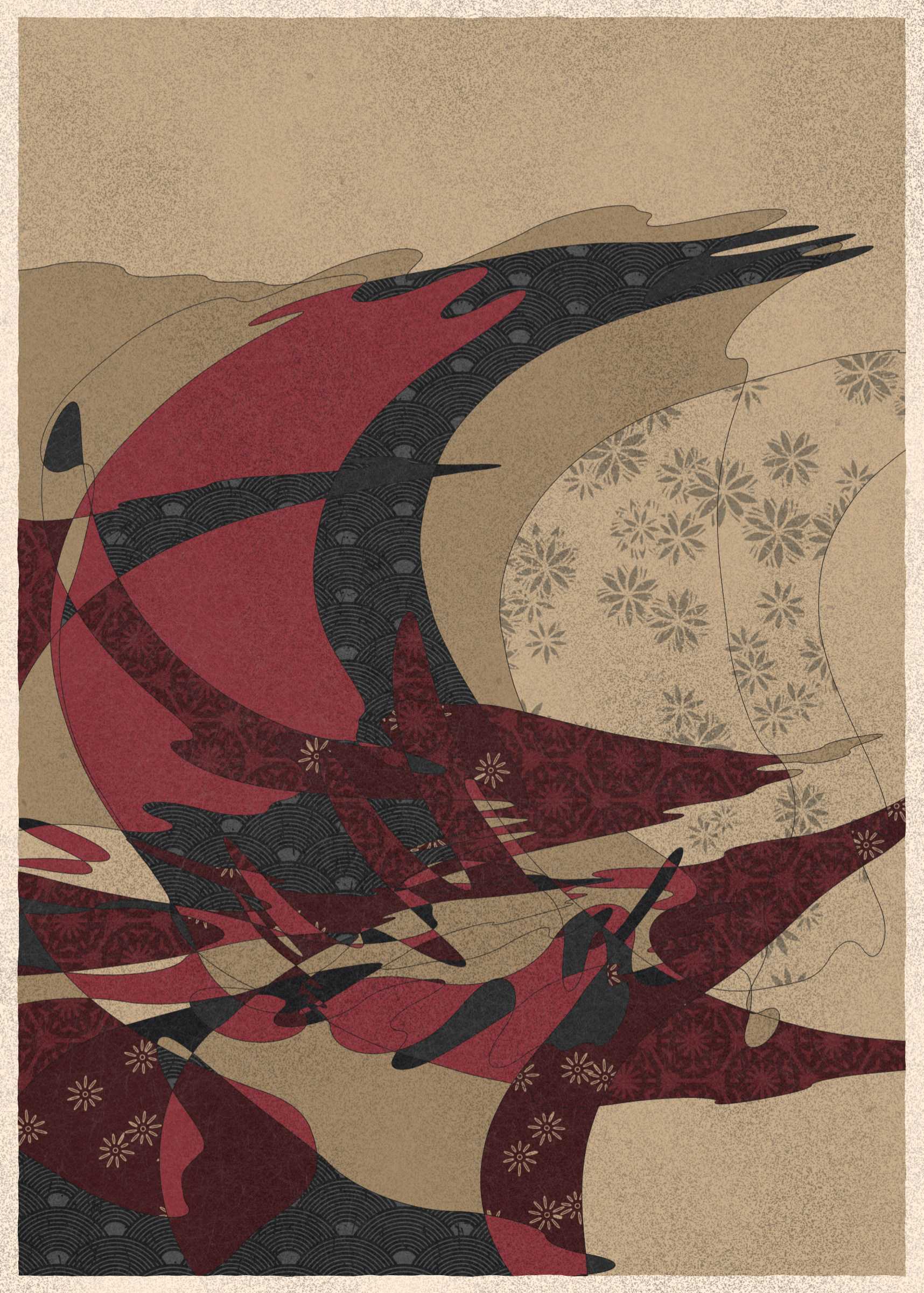 Art Blocks - Art Blocks v2 - Memories of Qilin #465 - NFT # 282000465