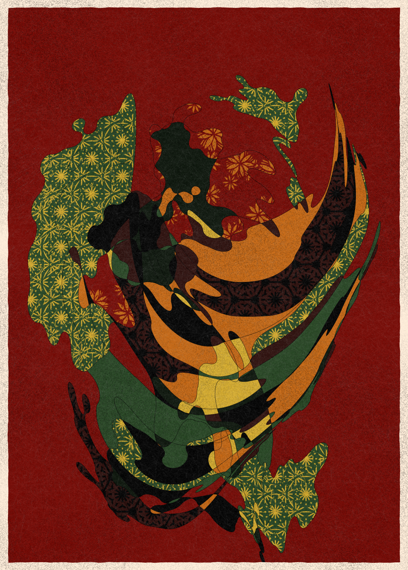 Art Blocks - Art Blocks v2 - Memories of Qilin #473 - NFT # 282000473