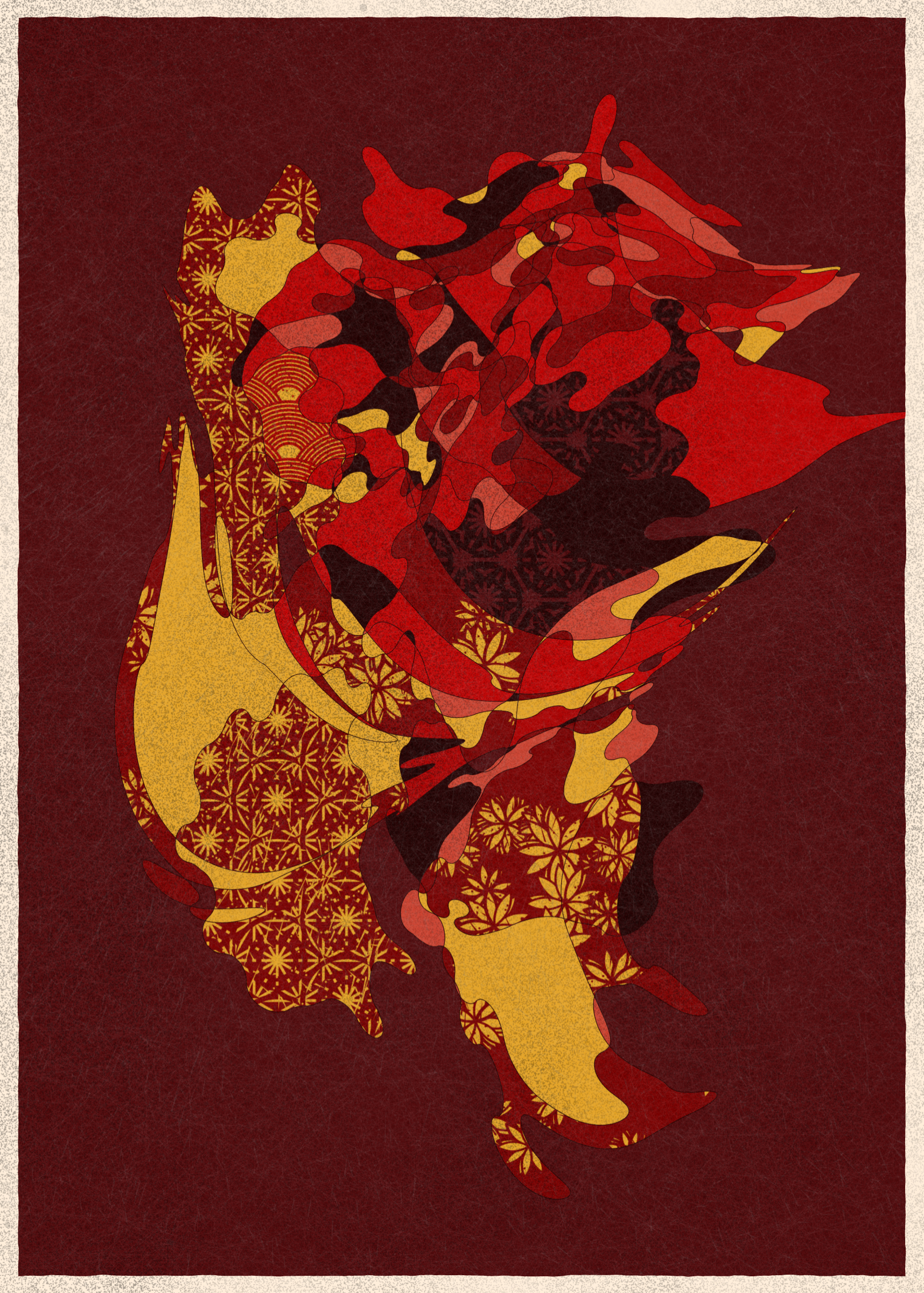 Art Blocks - Art Blocks v2 - Memories of Qilin #476 - NFT # 282000476