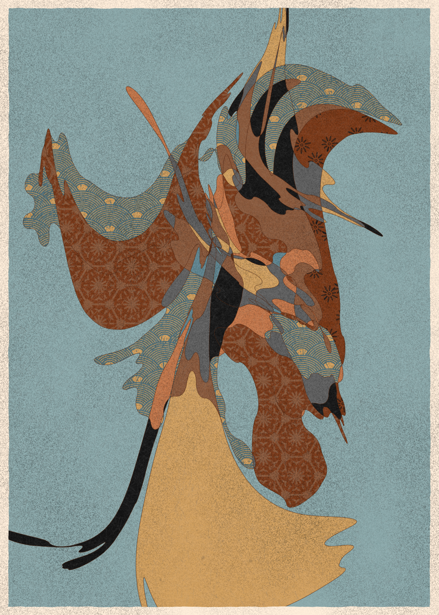 Art Blocks - Art Blocks v2 - Memories of Qilin #481 - NFT # 282000481