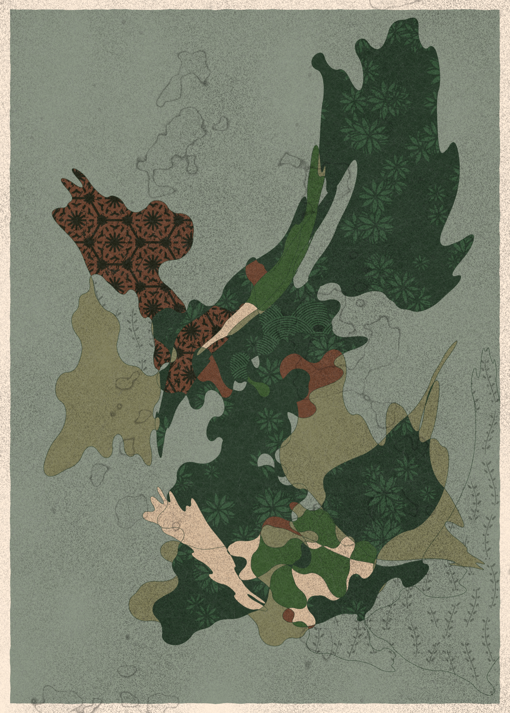 Art Blocks - Art Blocks v2 - Memories of Qilin #490 - NFT # 282000490