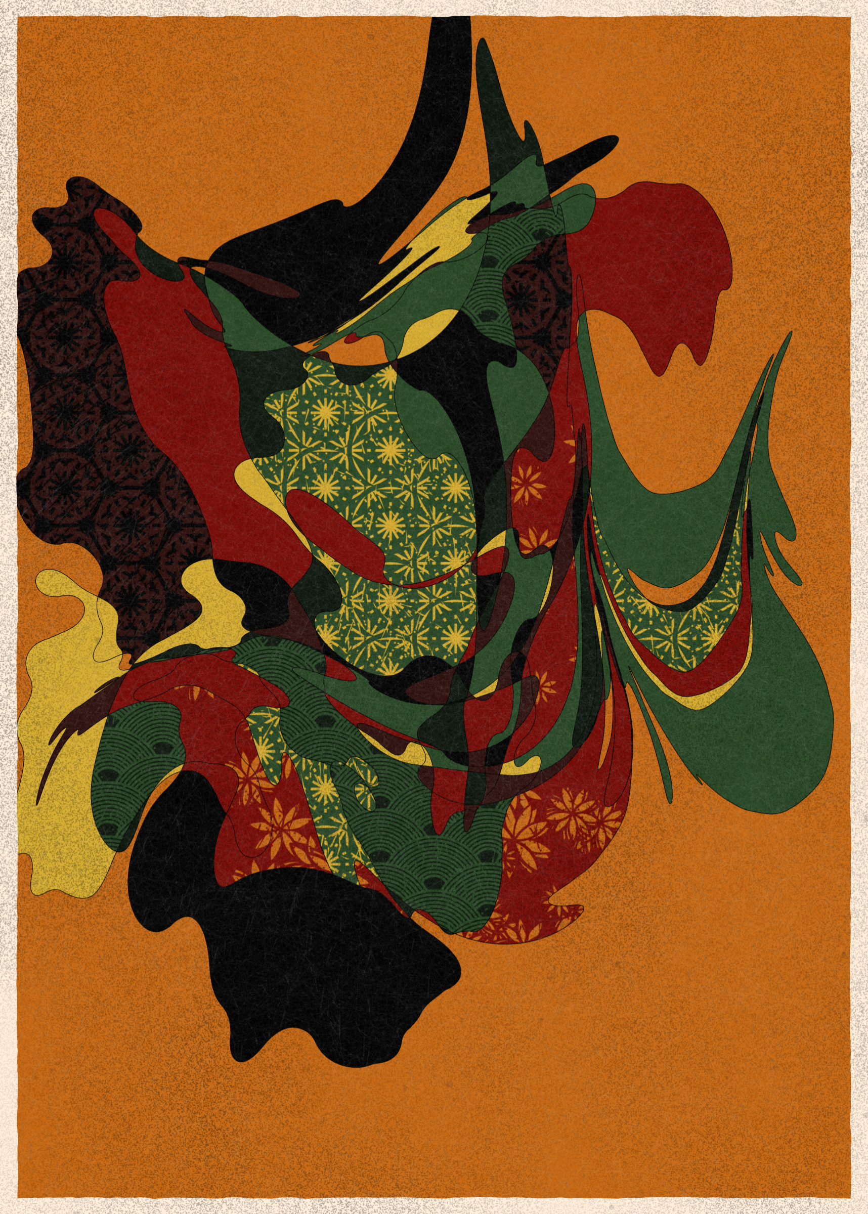 Art Blocks - Art Blocks v2 - Memories of Qilin #491 - NFT # 282000491