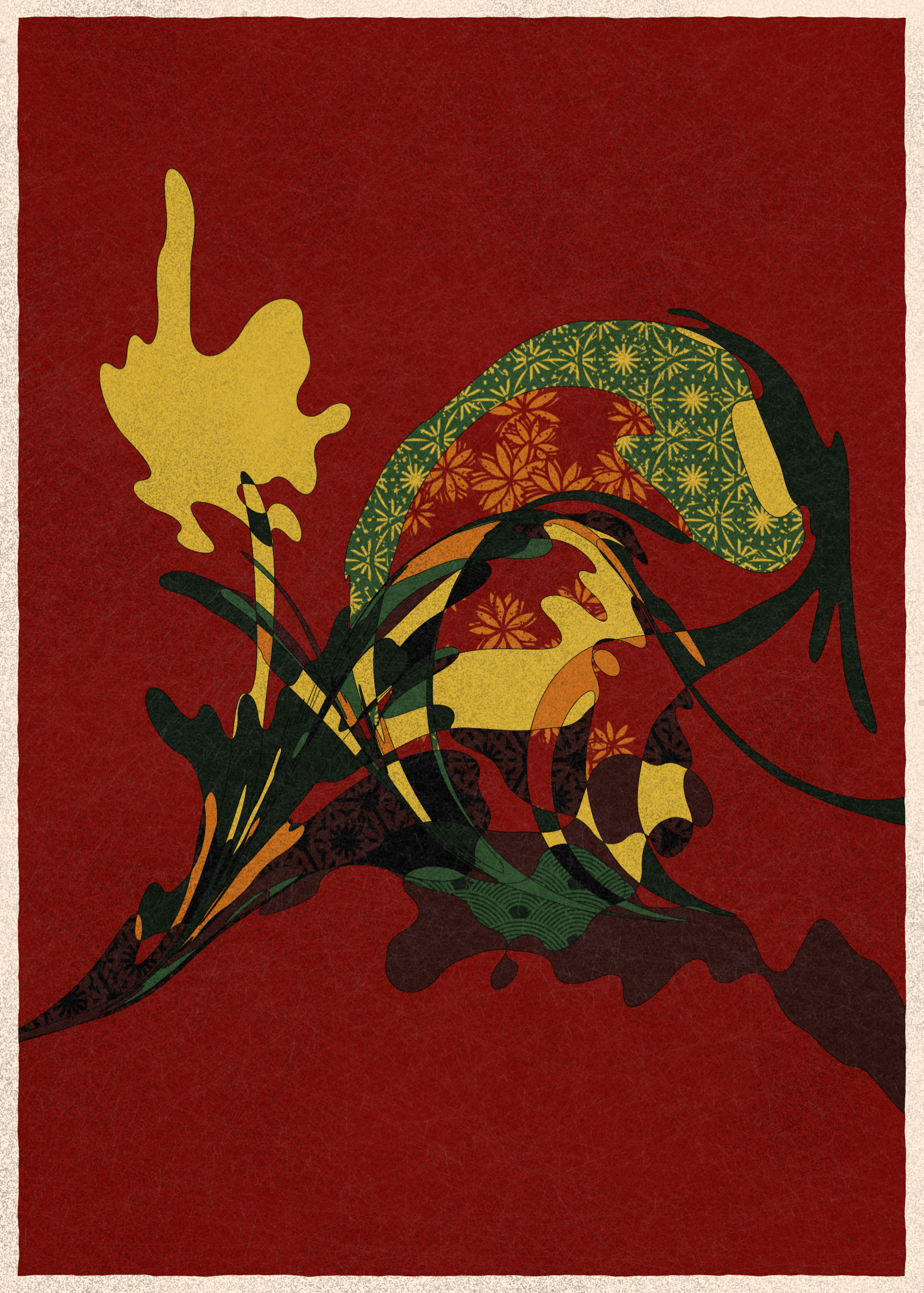 Art Blocks - Art Blocks v2 - Memories of Qilin #494 - NFT # 282000494